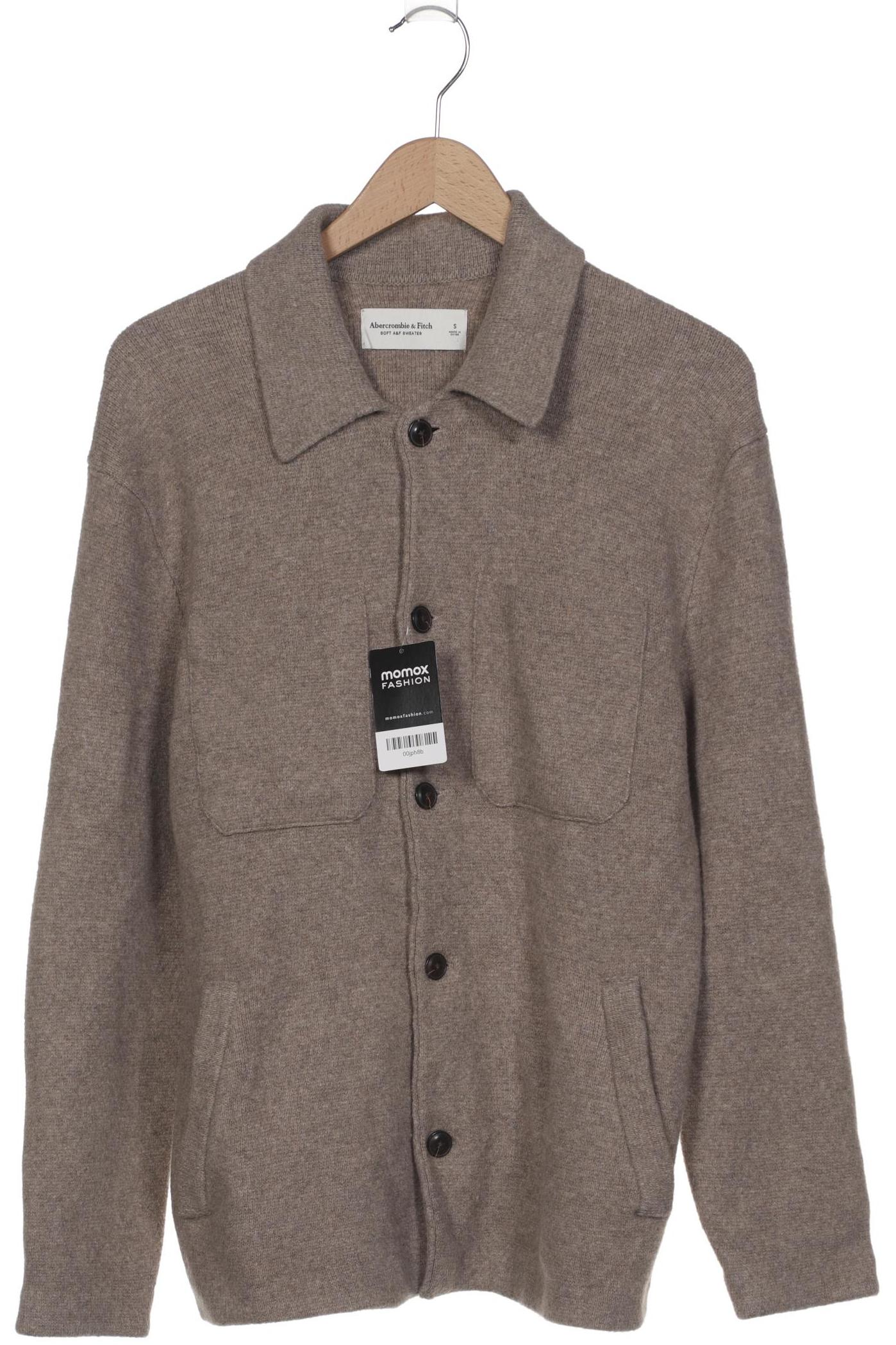 

Abercrombie & Fitch Herren Strickjacke, beige, Gr. 46