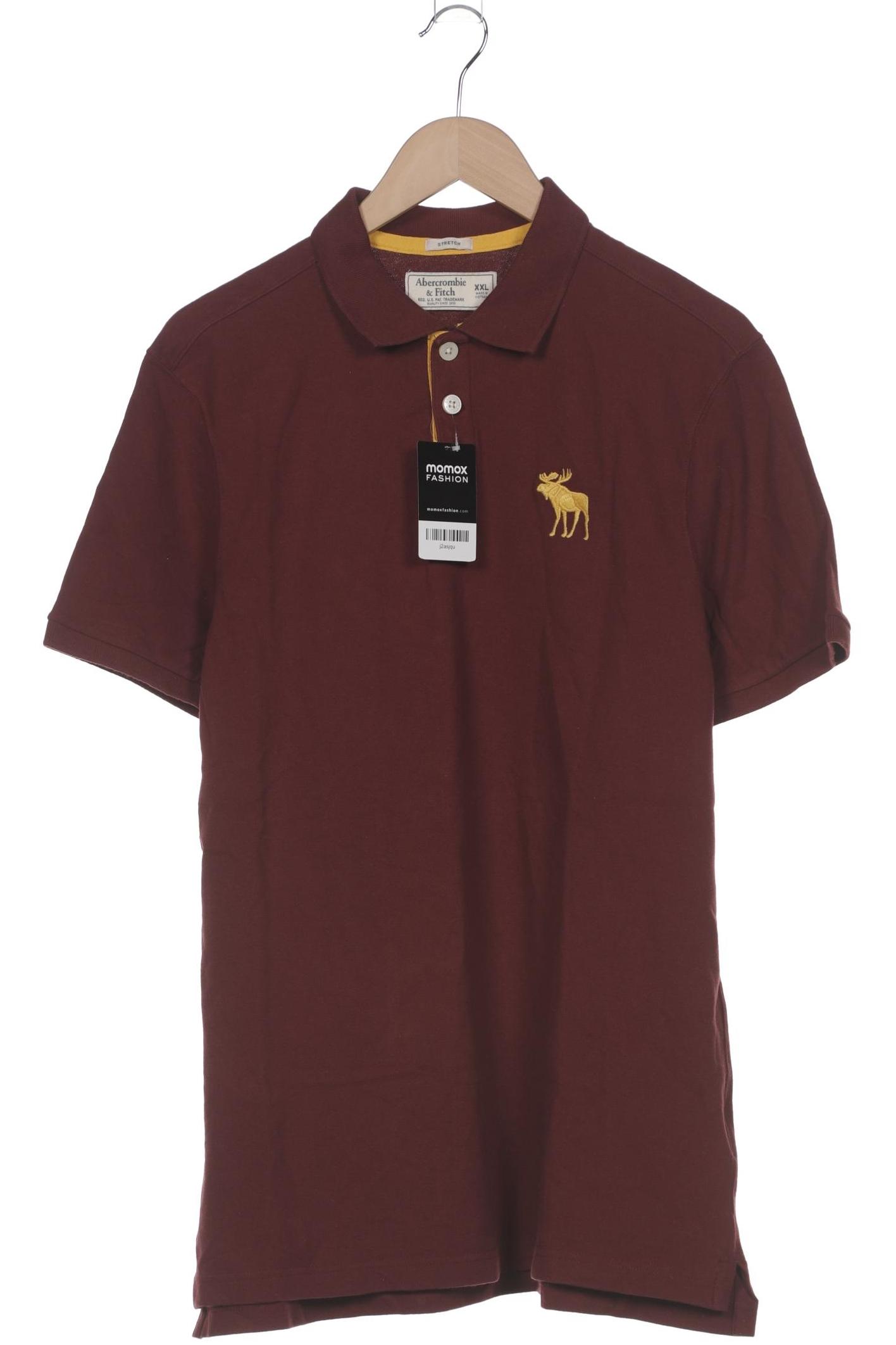 

Abercrombie & Fitch Herren Poloshirt, bordeaux, Gr. 56