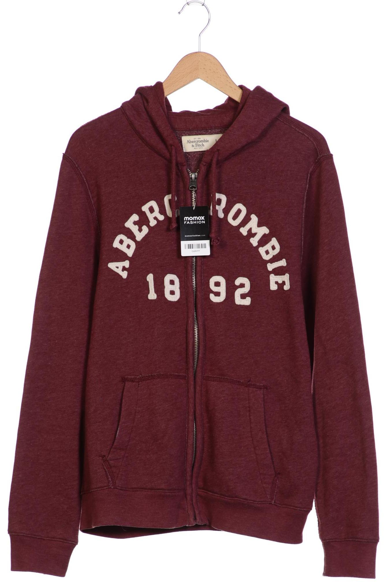 

Abercrombie & Fitch Herren Kapuzenpullover, bordeaux