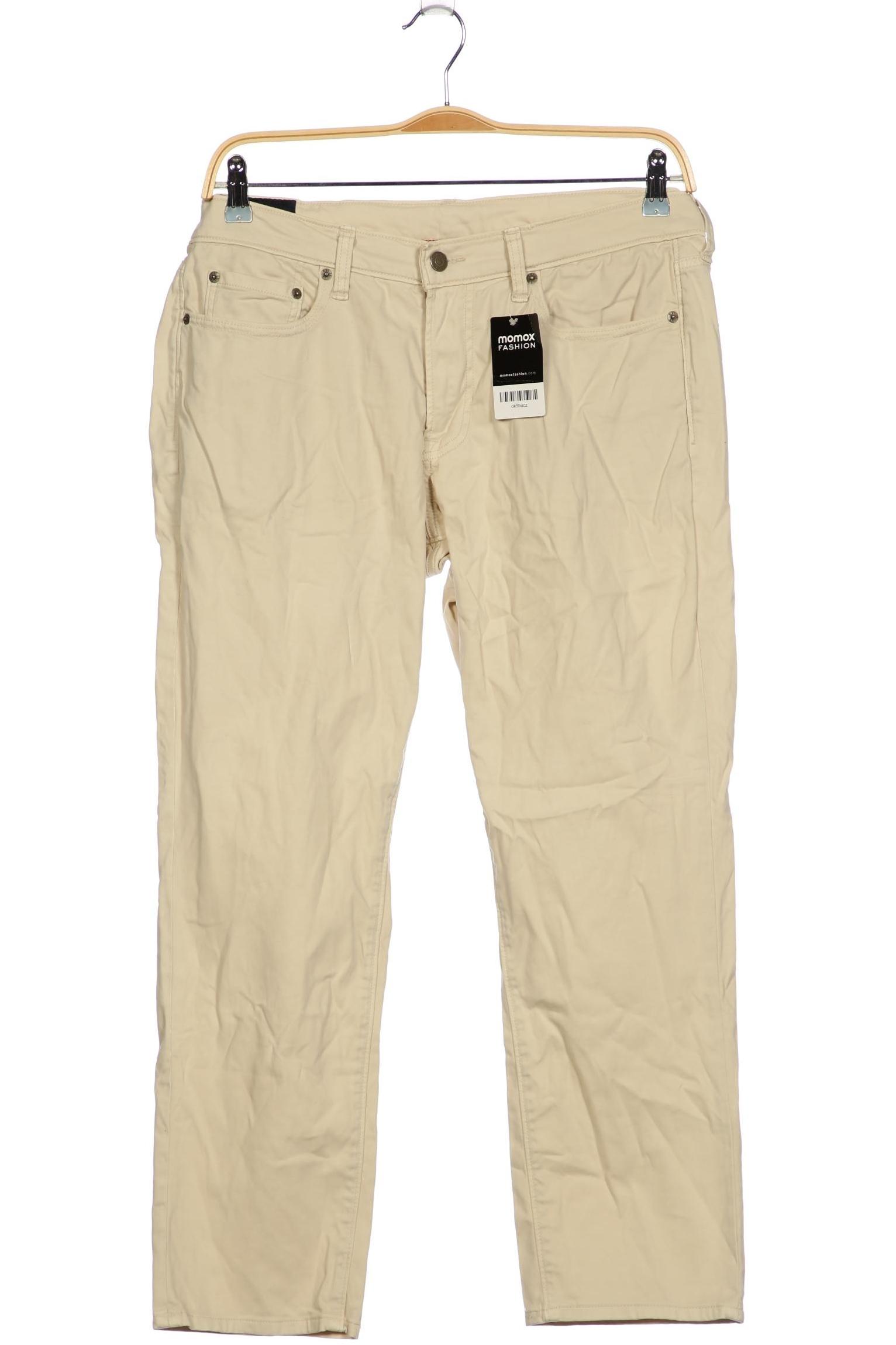 

Abercrombie & Fitch Herren Stoffhose, beige, Gr. 32