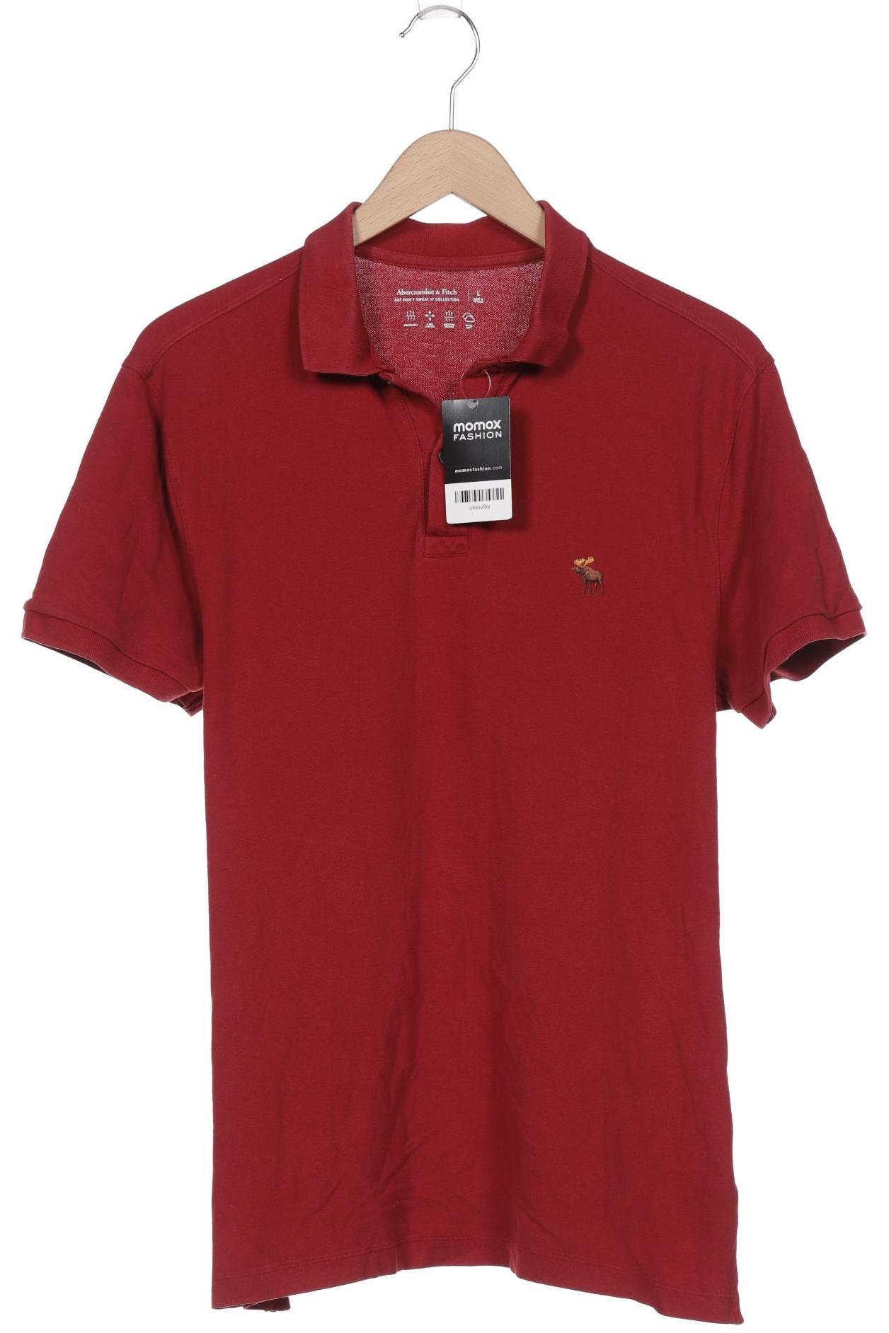 

Abercrombie & Fitch Herren Poloshirt, rot