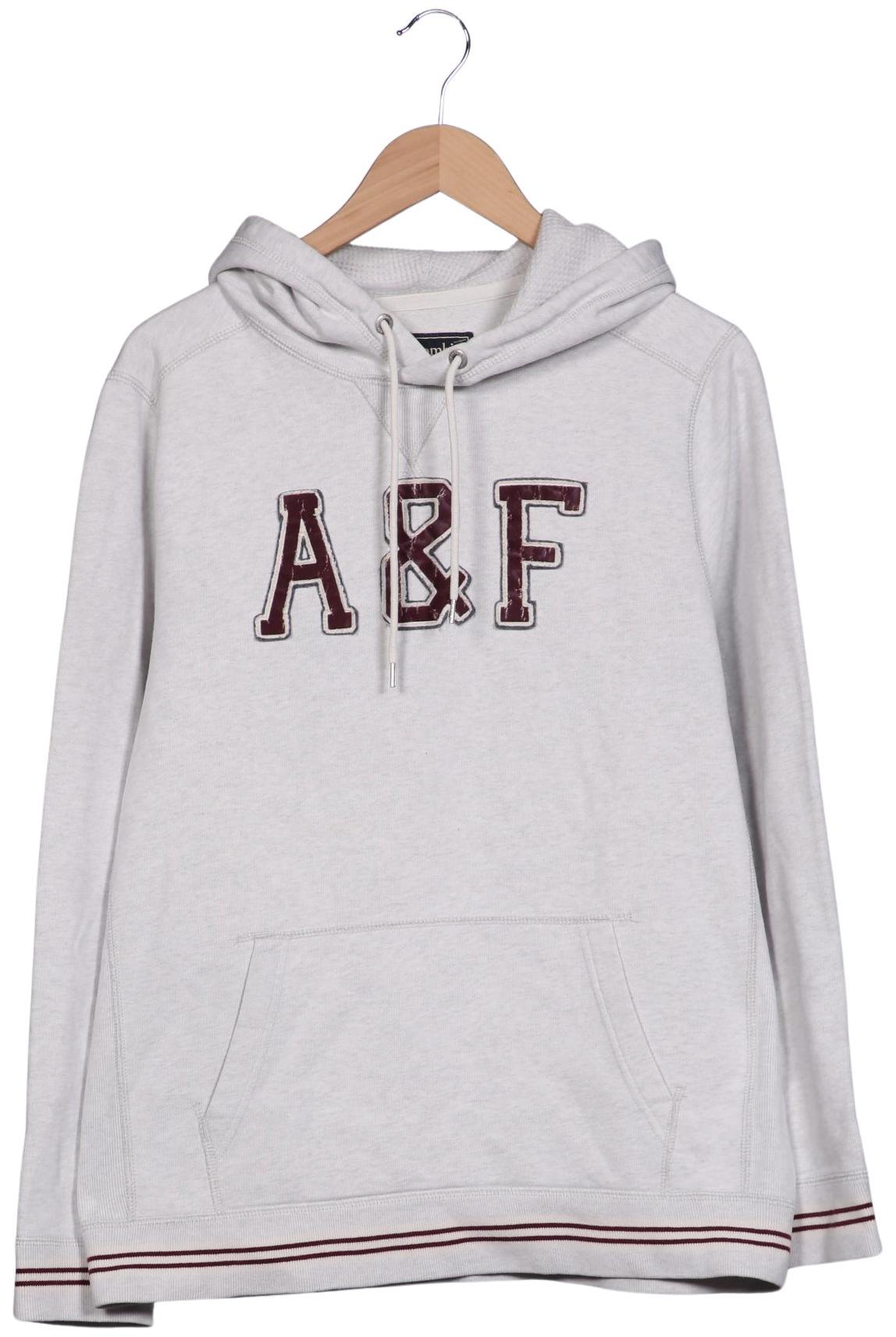 

Abercrombie & Fitch Herren Kapuzenpullover, grau, Gr. 52