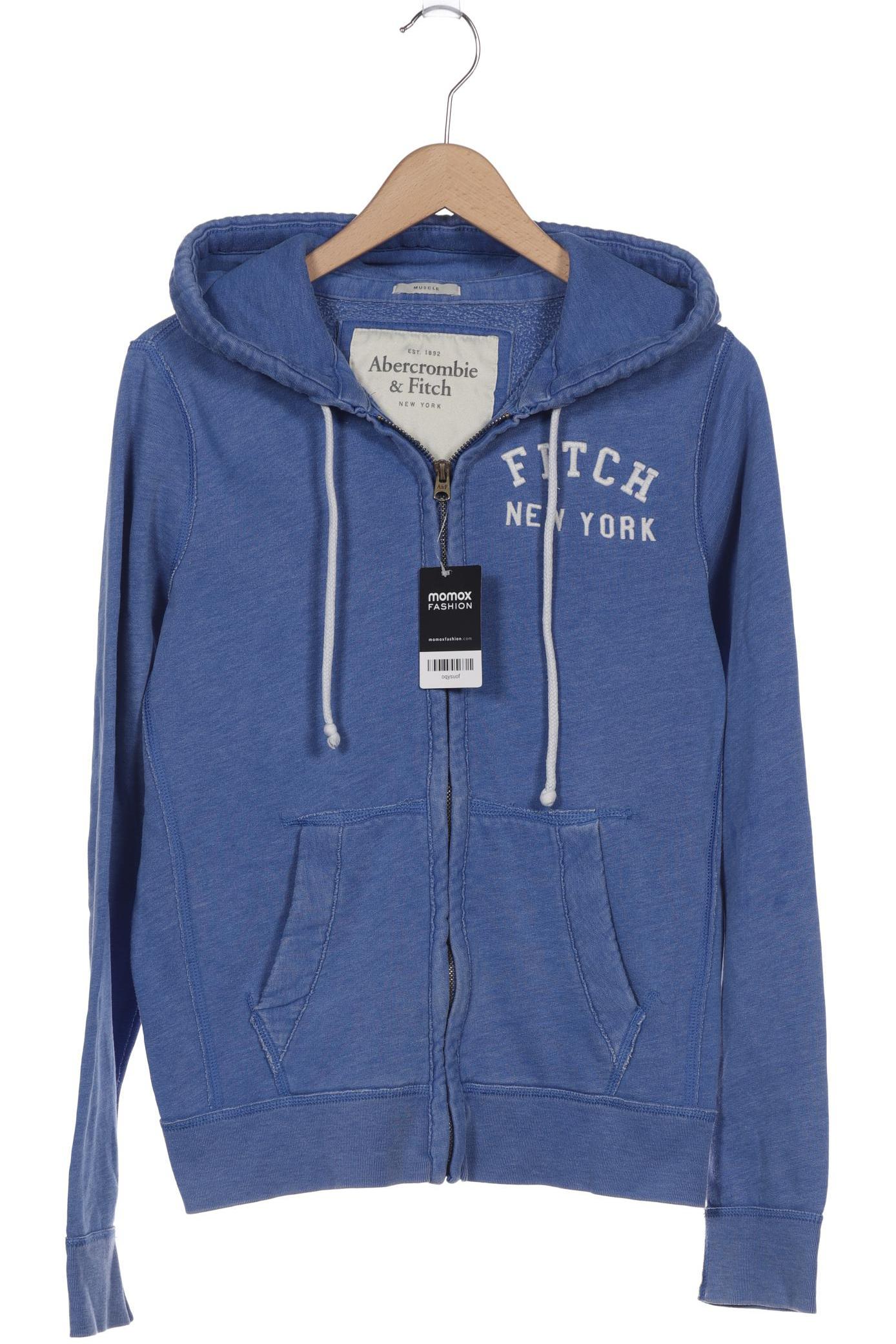

Abercrombie & Fitch Herren Kapuzenpullover, blau