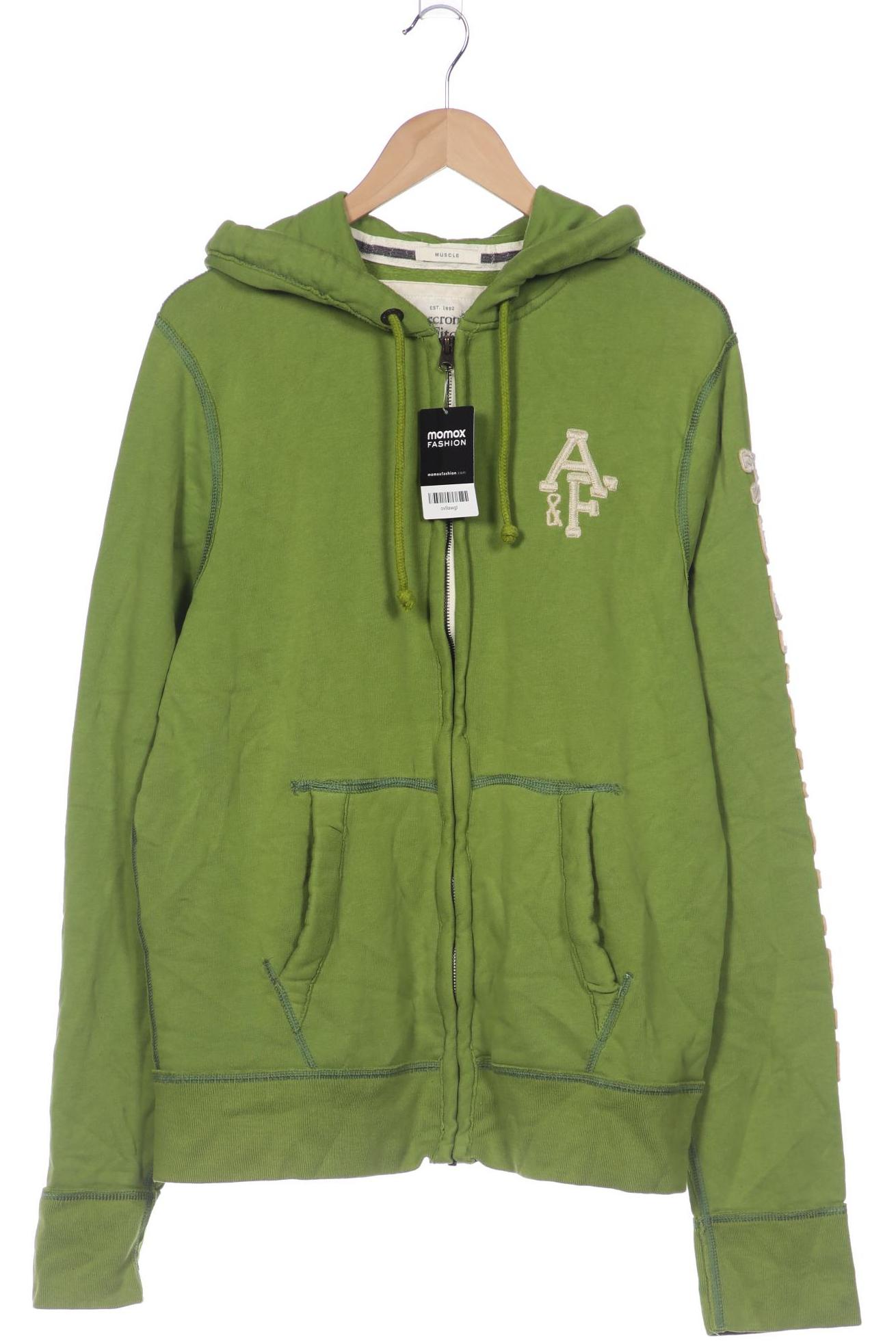 

Abercrombie & Fitch Herren Kapuzenpullover, grün, Gr. 56