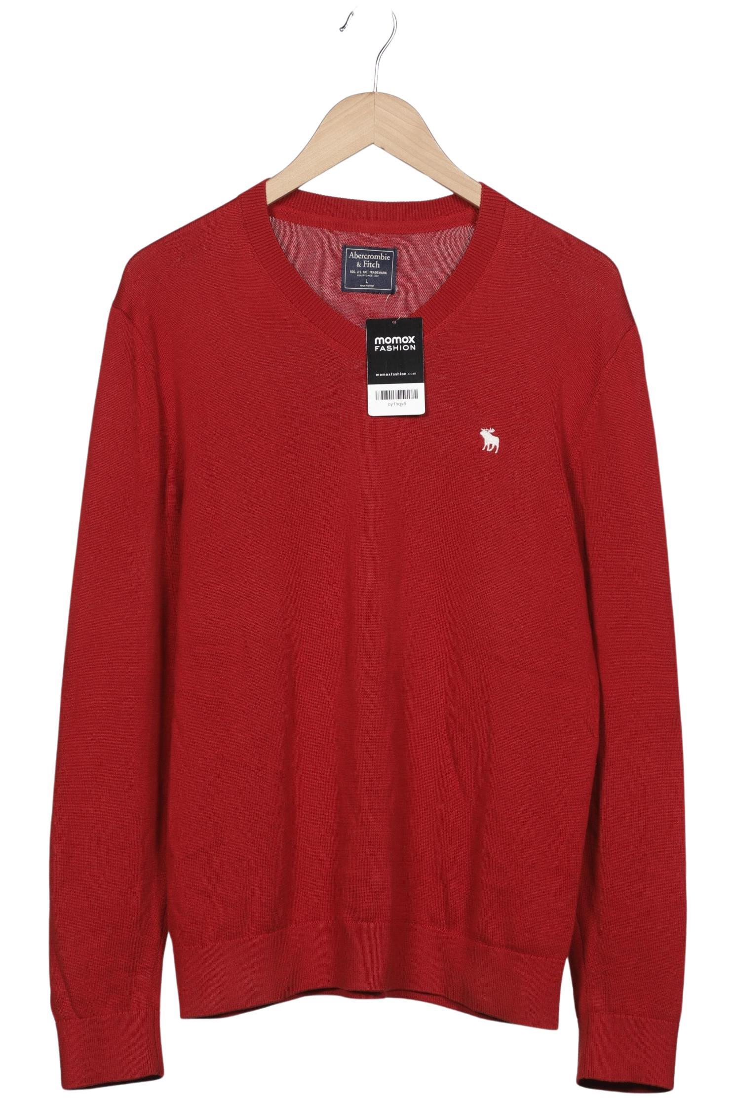 

Abercrombie & Fitch Herren Pullover, rot, Gr. 52