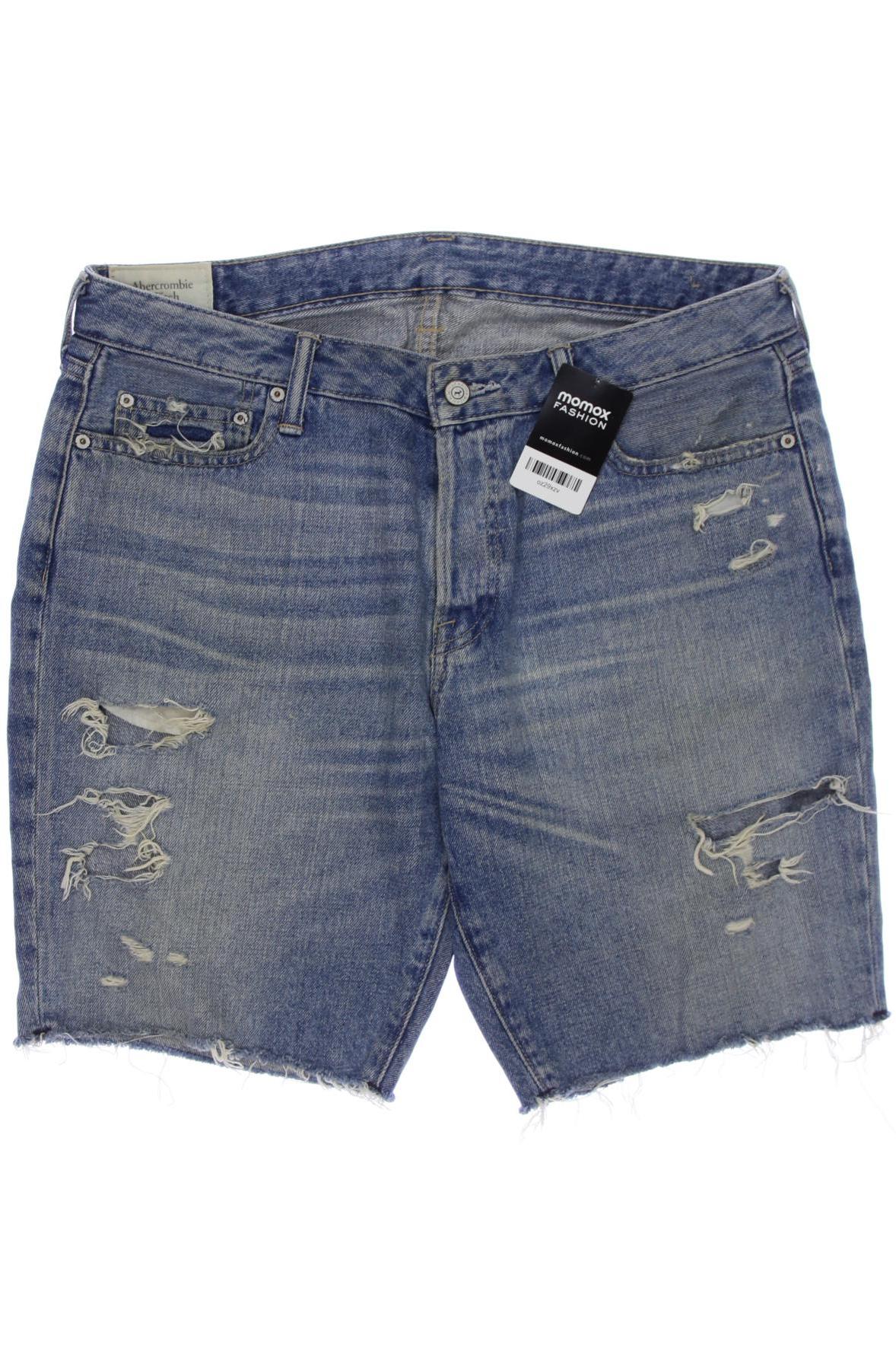 

Abercrombie & Fitch Herren Shorts, blau, Gr. 34