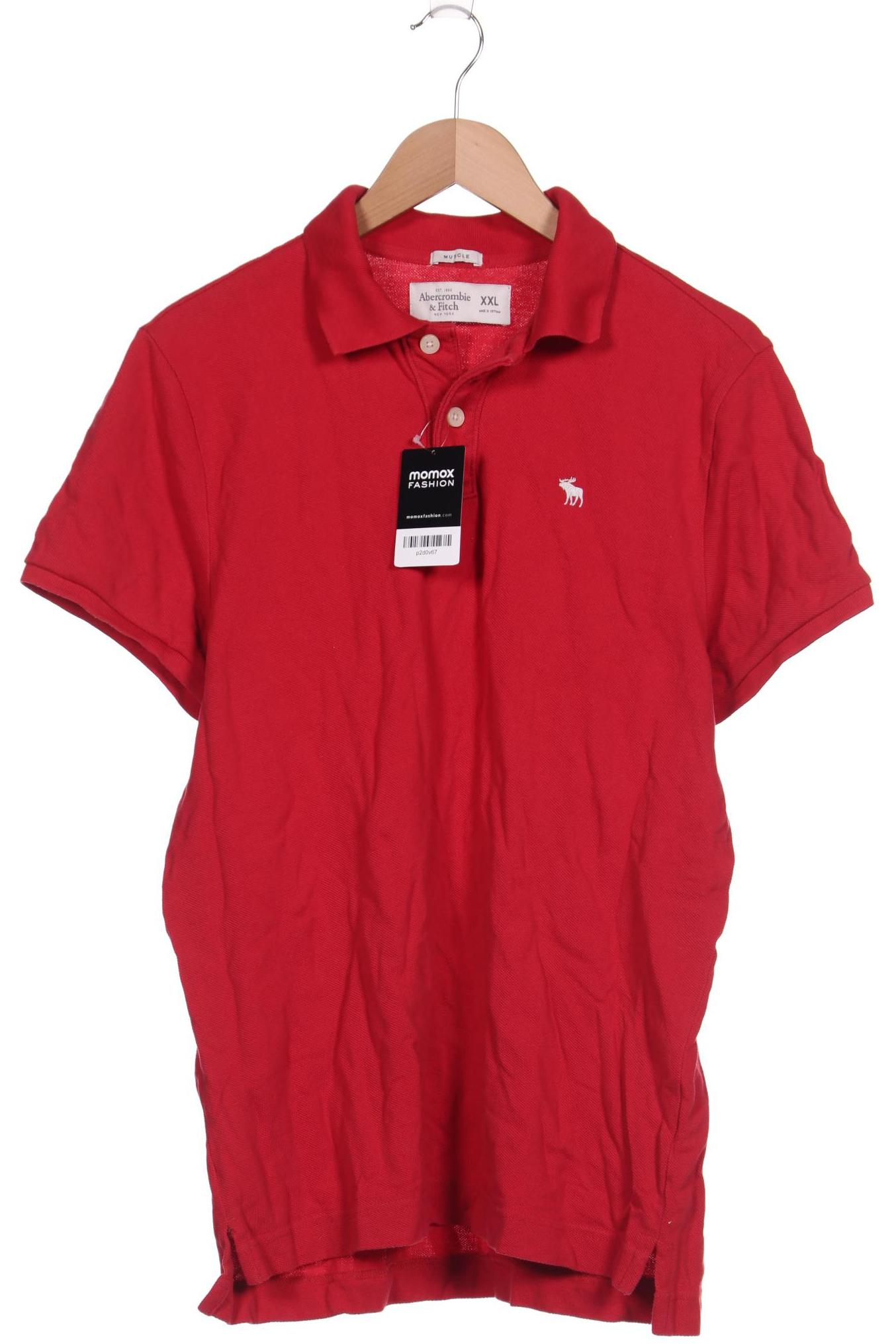 

Abercrombie & Fitch Herren Poloshirt, rot