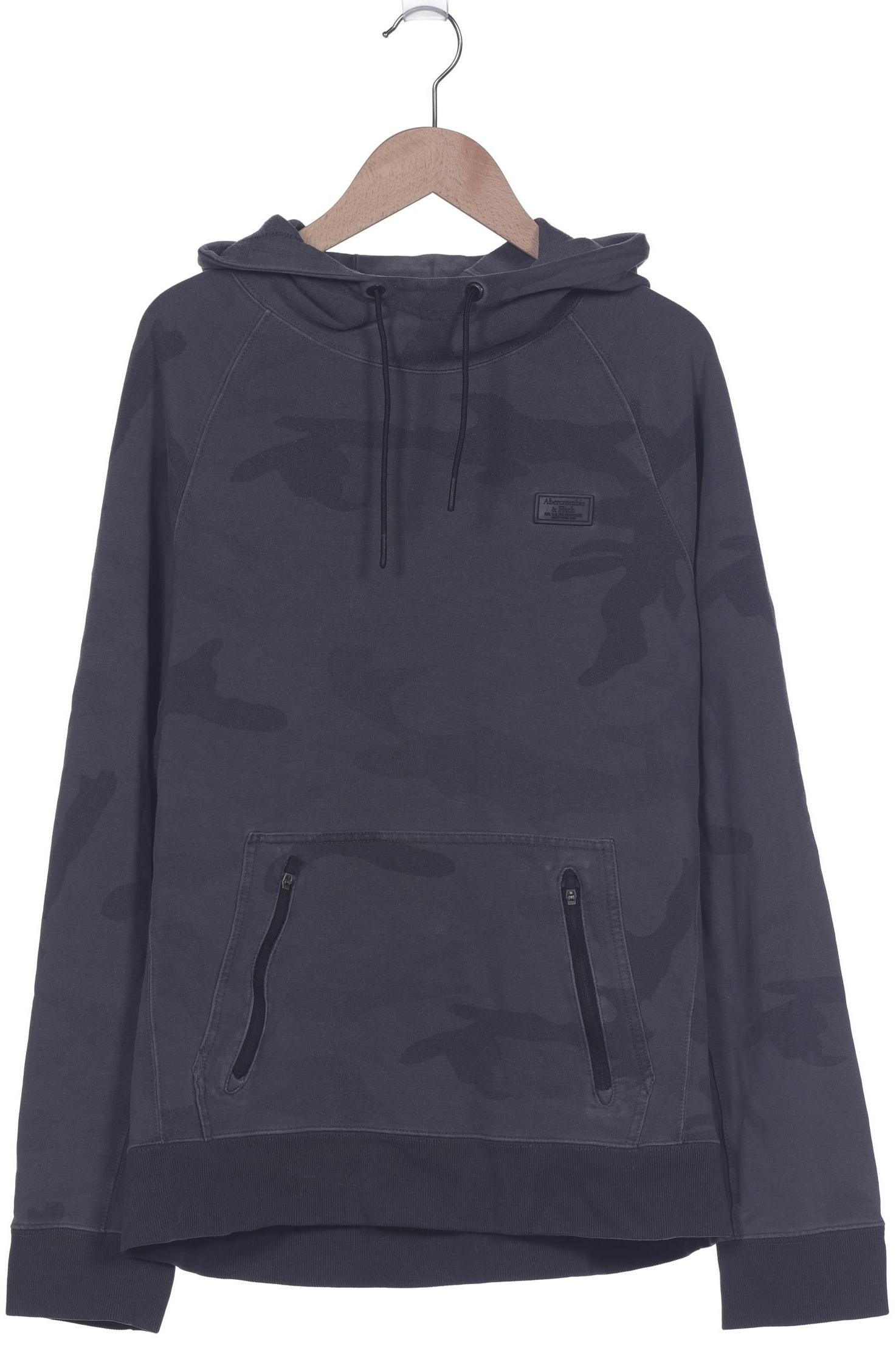 

Abercrombie & Fitch Herren Kapuzenpullover, grau