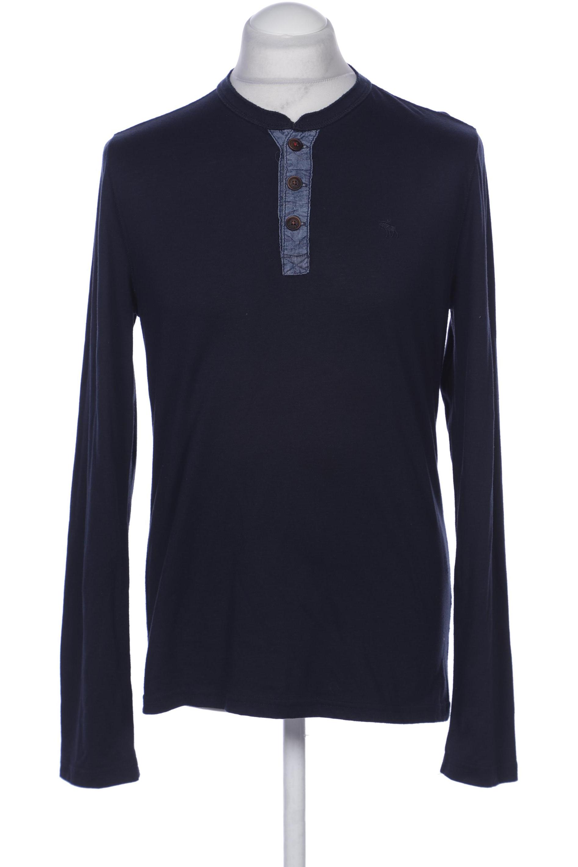 

Abercrombie & Fitch Herren Langarmshirt, marineblau, Gr. 46