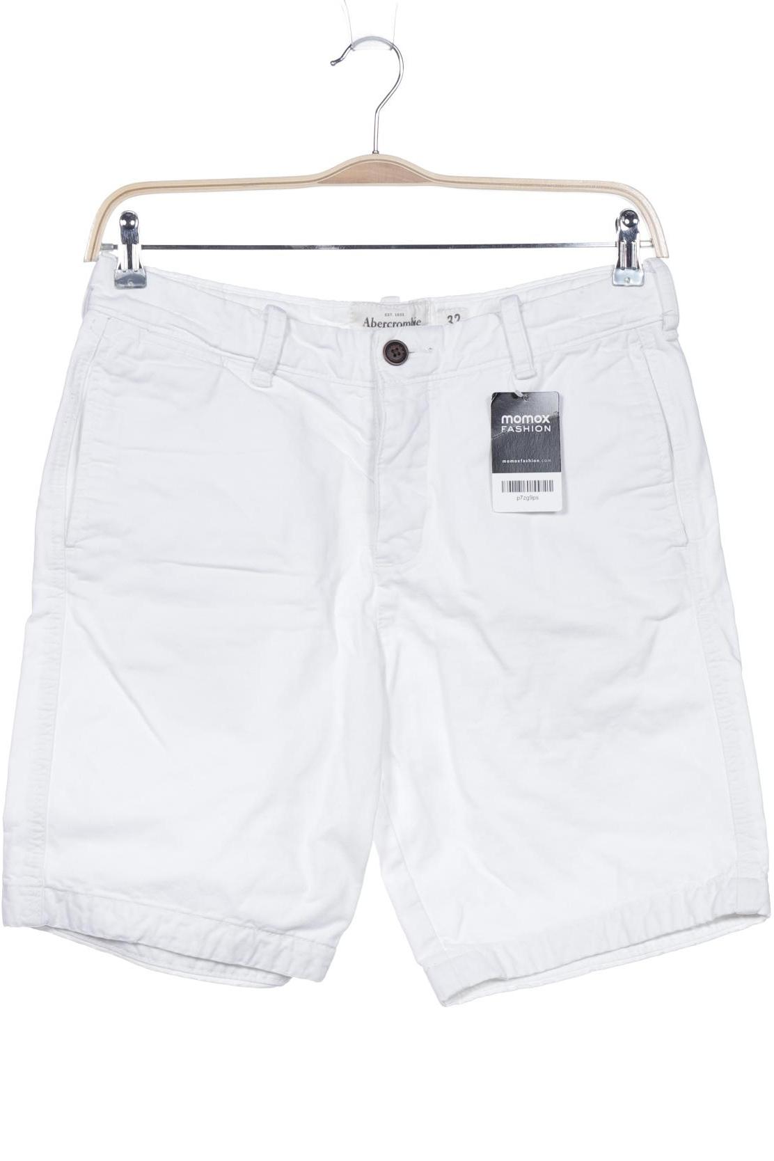

Abercrombie & Fitch Herren Shorts, weiß, Gr. 32