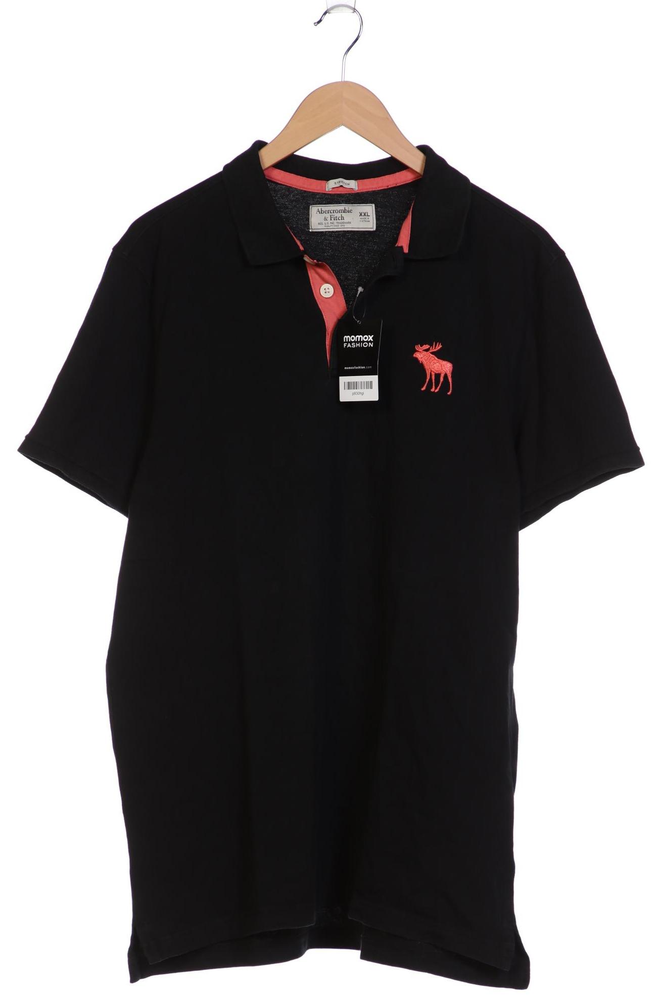 

Abercrombie & Fitch Herren Poloshirt, schwarz, Gr. 56
