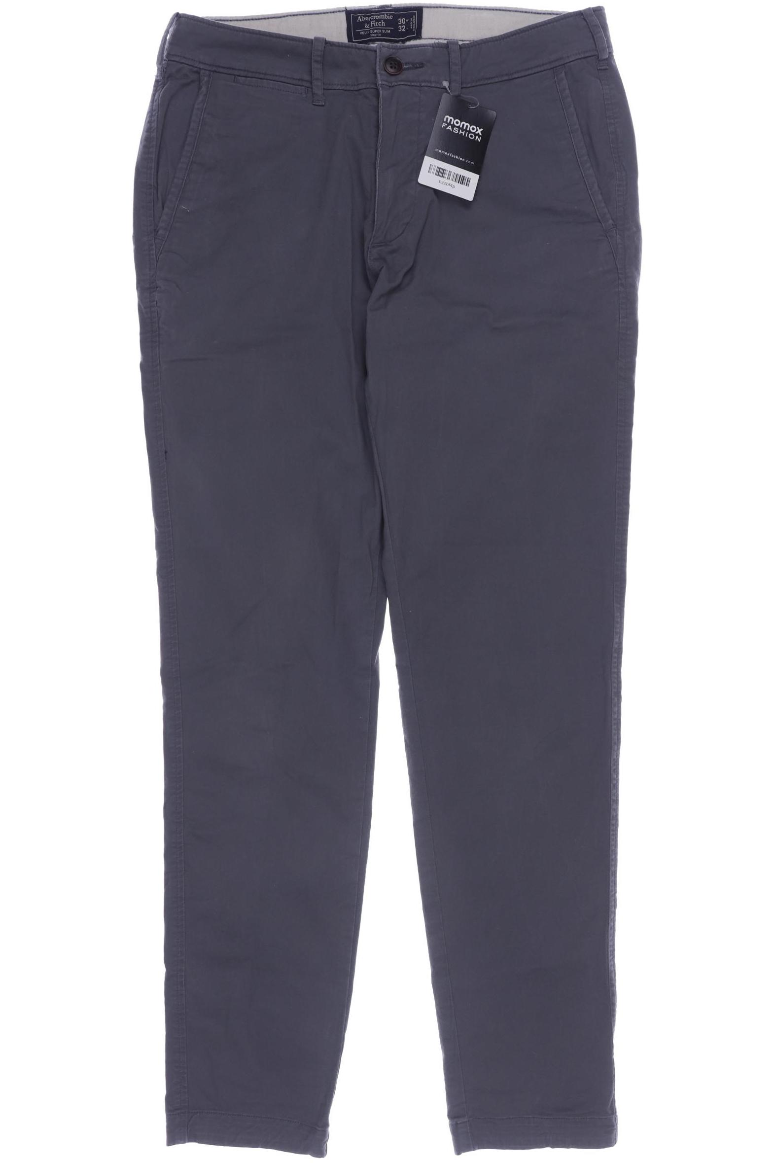 

Abercrombie & Fitch Herren Stoffhose, grau, Gr. 30