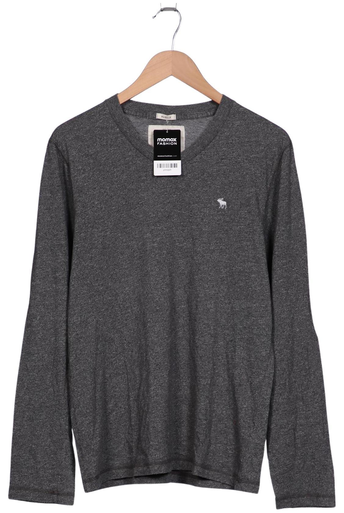 

Abercrombie & Fitch Herren Langarmshirt, grau, Gr. 48
