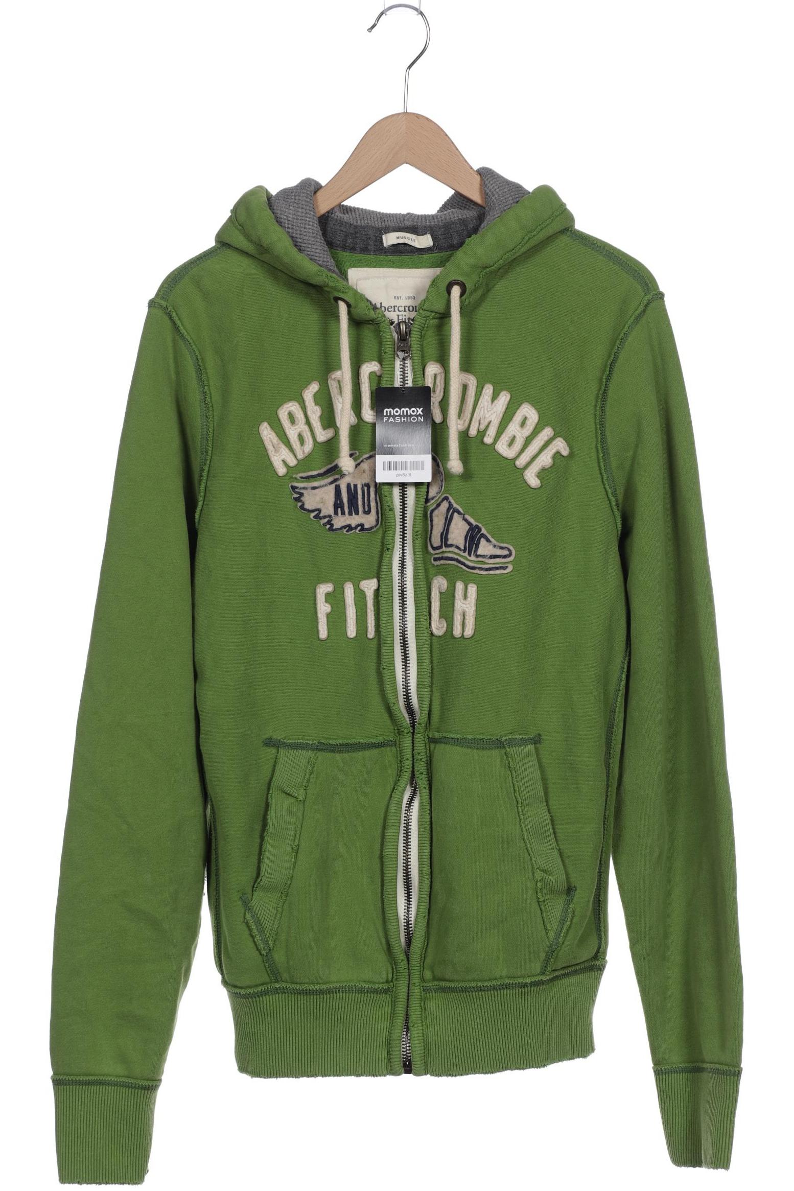 

Abercrombie & Fitch Herren Kapuzenpullover, grün, Gr. 56