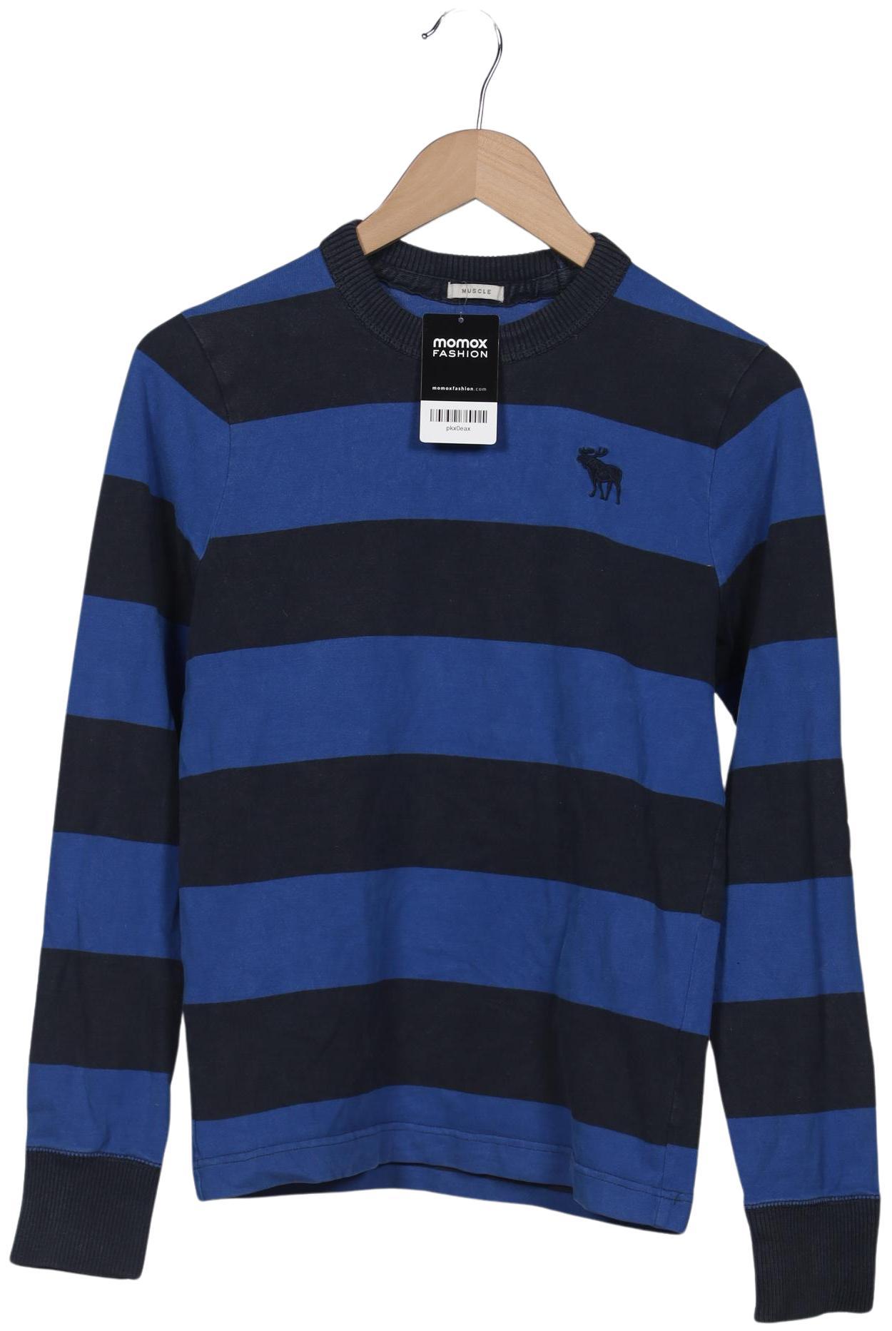 

Abercrombie & Fitch Herren Langarmshirt, marineblau, Gr. 46