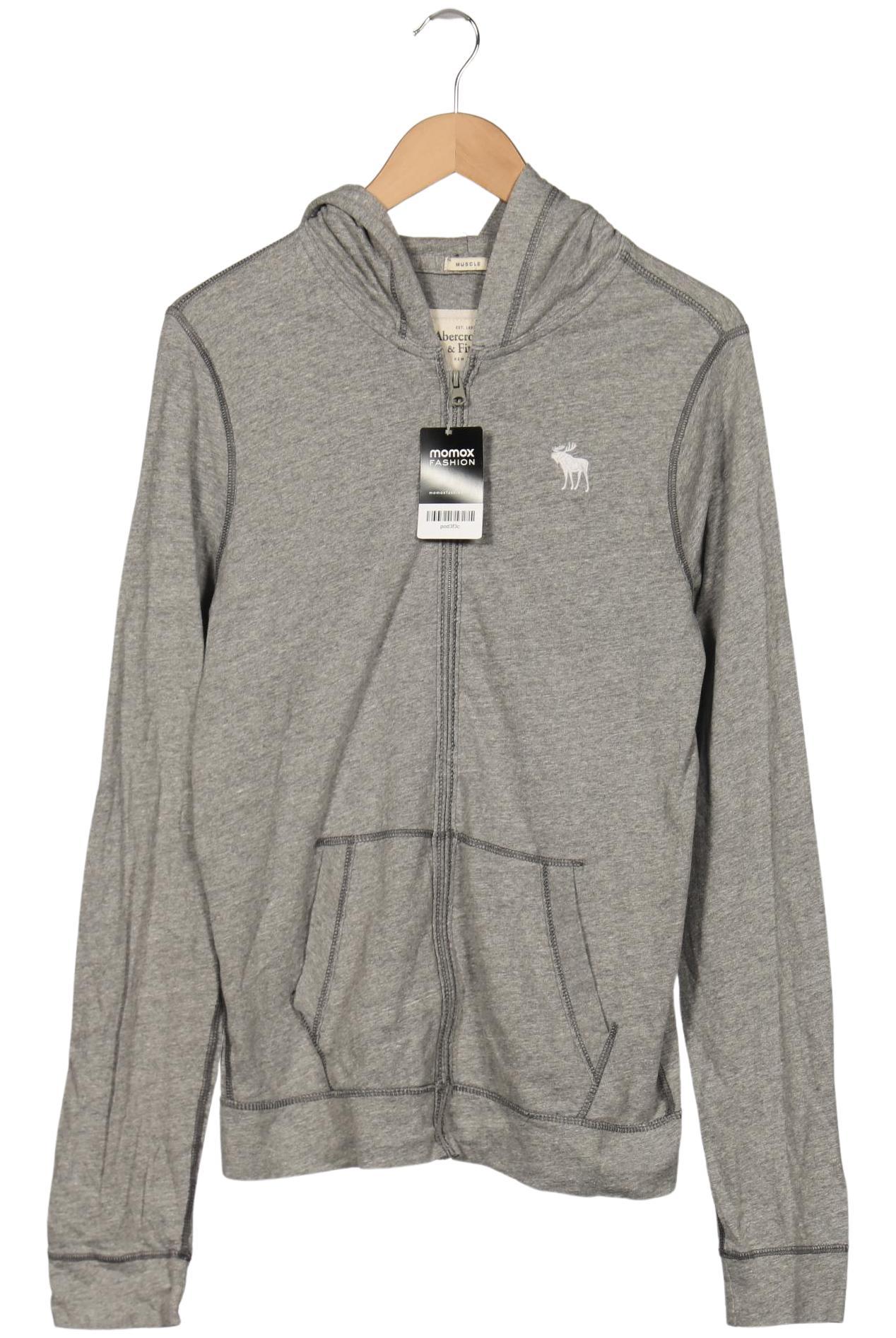 

Abercrombie & Fitch Herren Kapuzenpullover, grau, Gr. 52