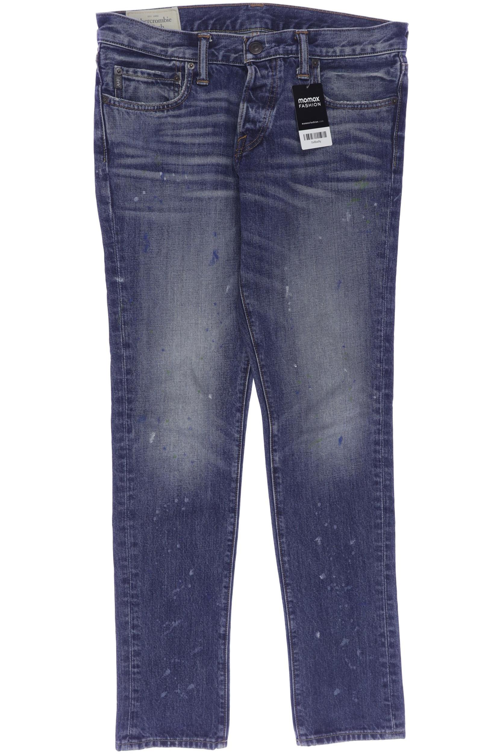 

Abercrombie & Fitch Herren Jeans, blau, Gr. 32