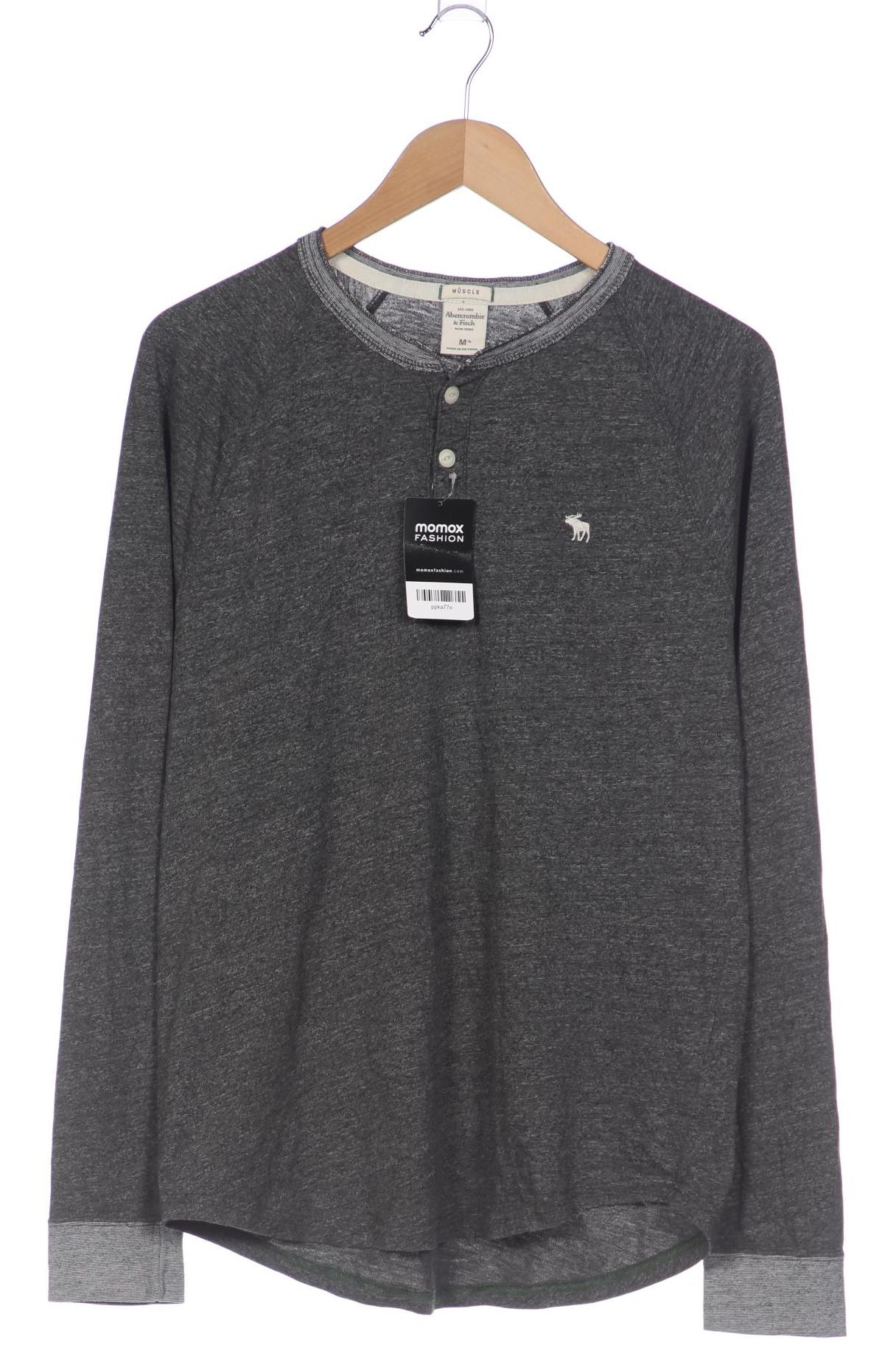 

Abercrombie & Fitch Herren Langarmshirt, grau, Gr. 48
