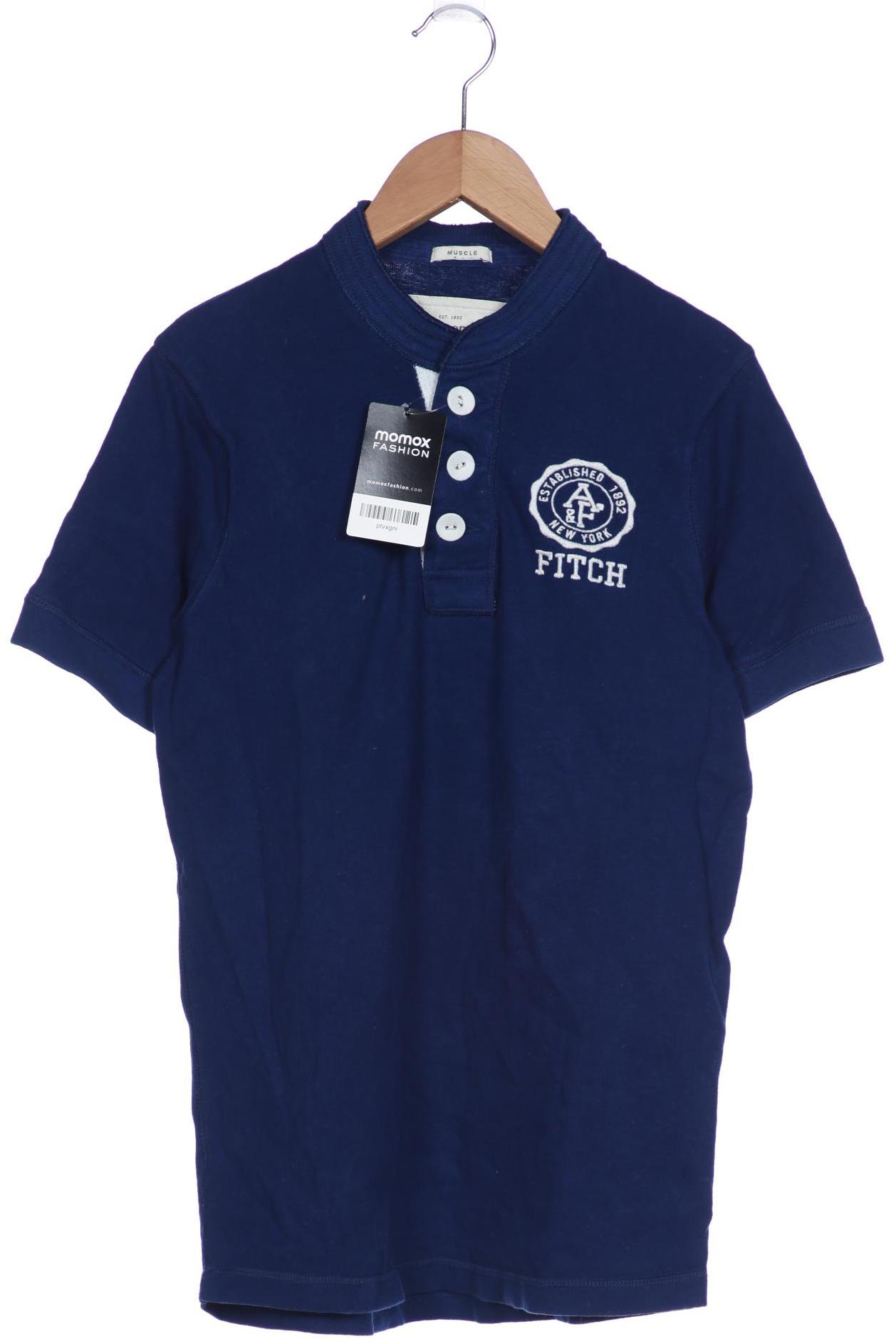 

Abercrombie & Fitch Herren Poloshirt, blau