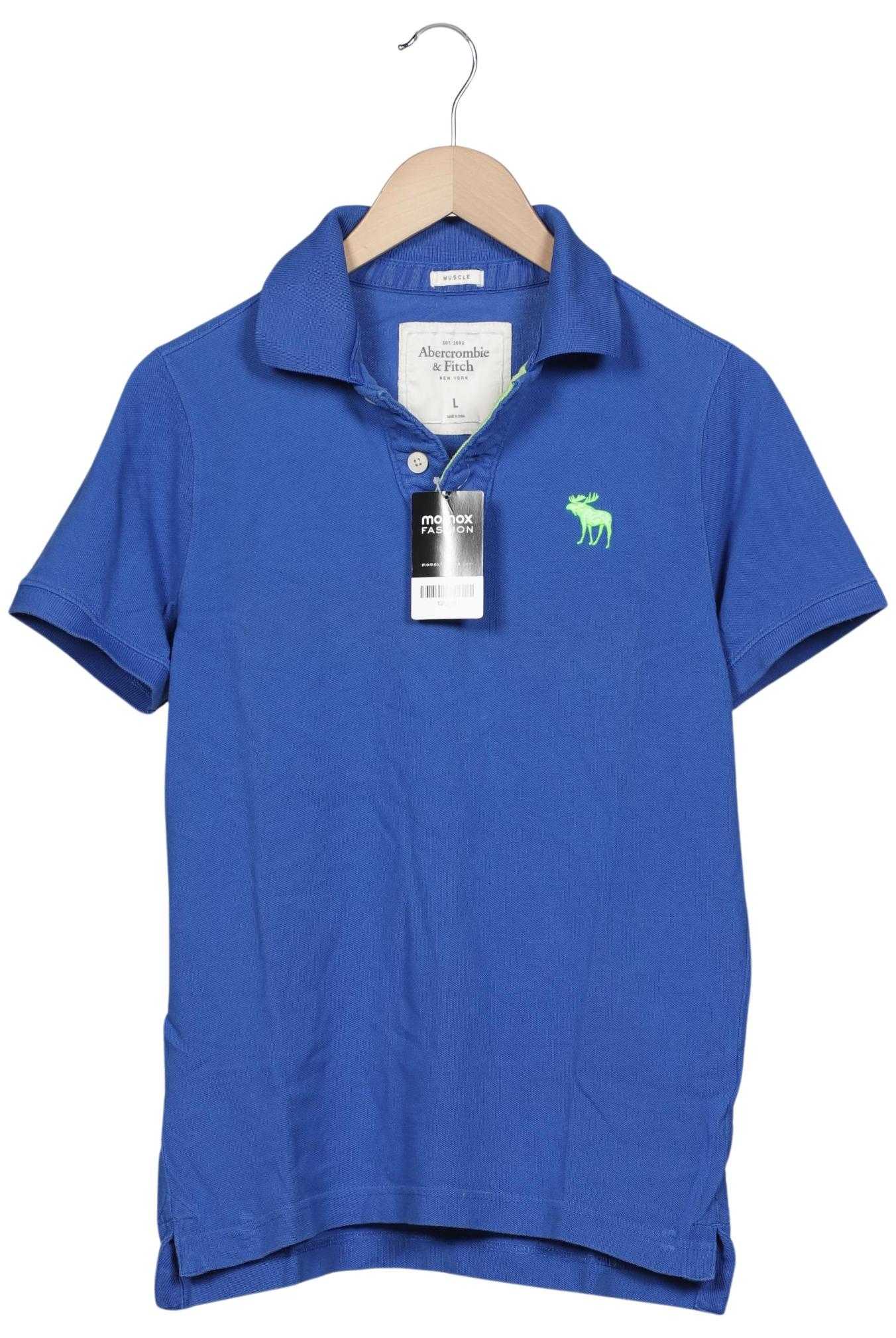 

Abercrombie & Fitch Herren Poloshirt, blau, Gr. 52