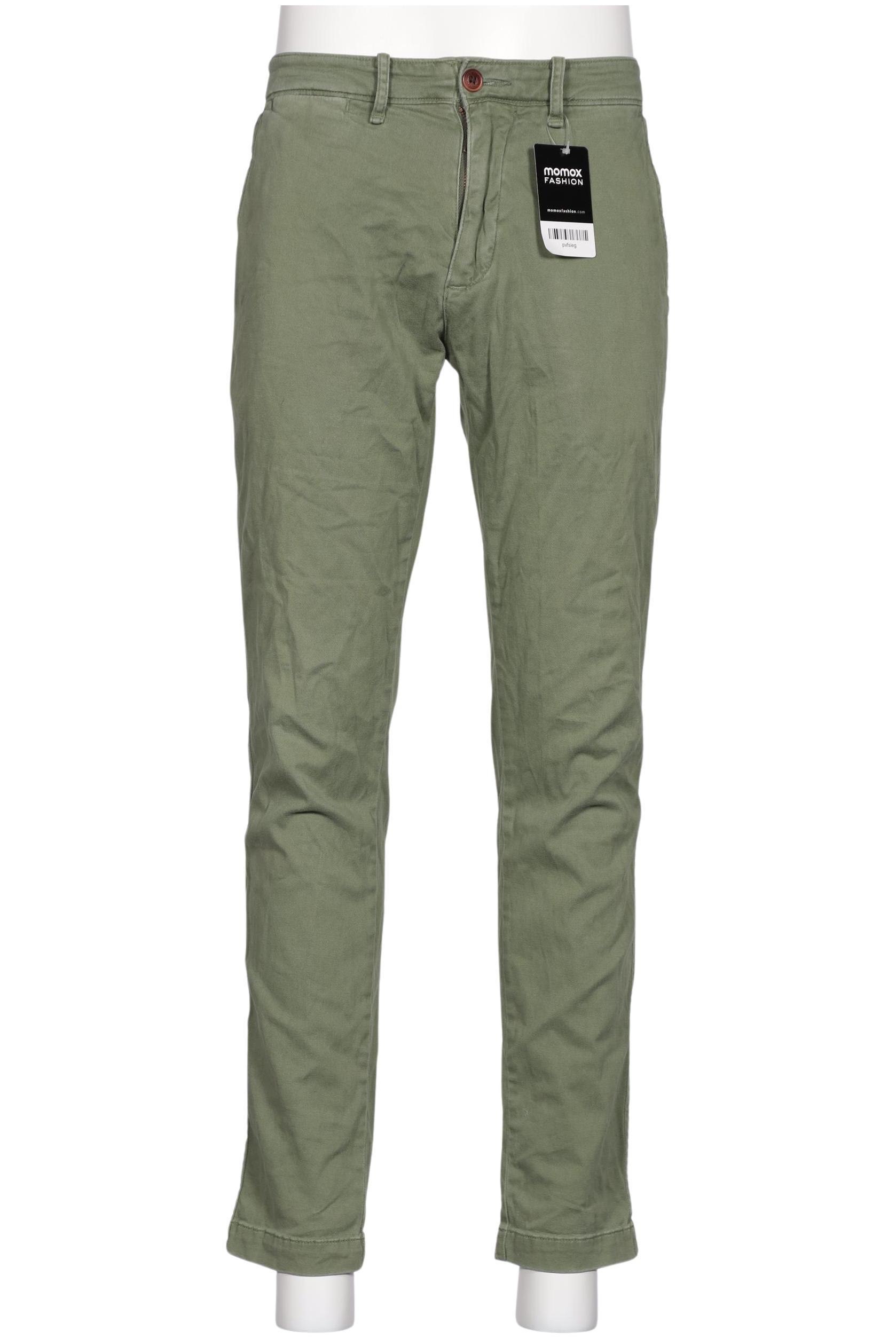 

Abercrombie & Fitch Herren Stoffhose, grün, Gr. 31
