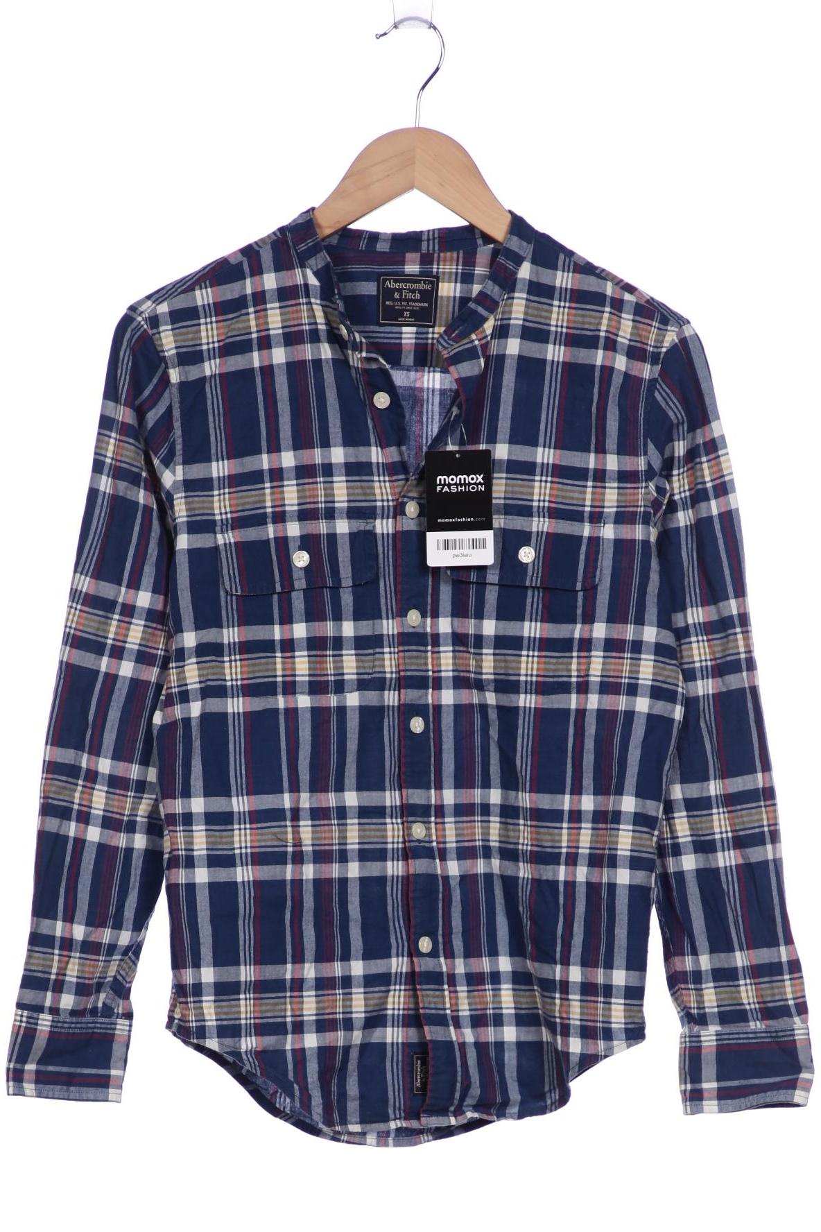 

Abercrombie & Fitch Herren Hemd, marineblau, Gr. 44