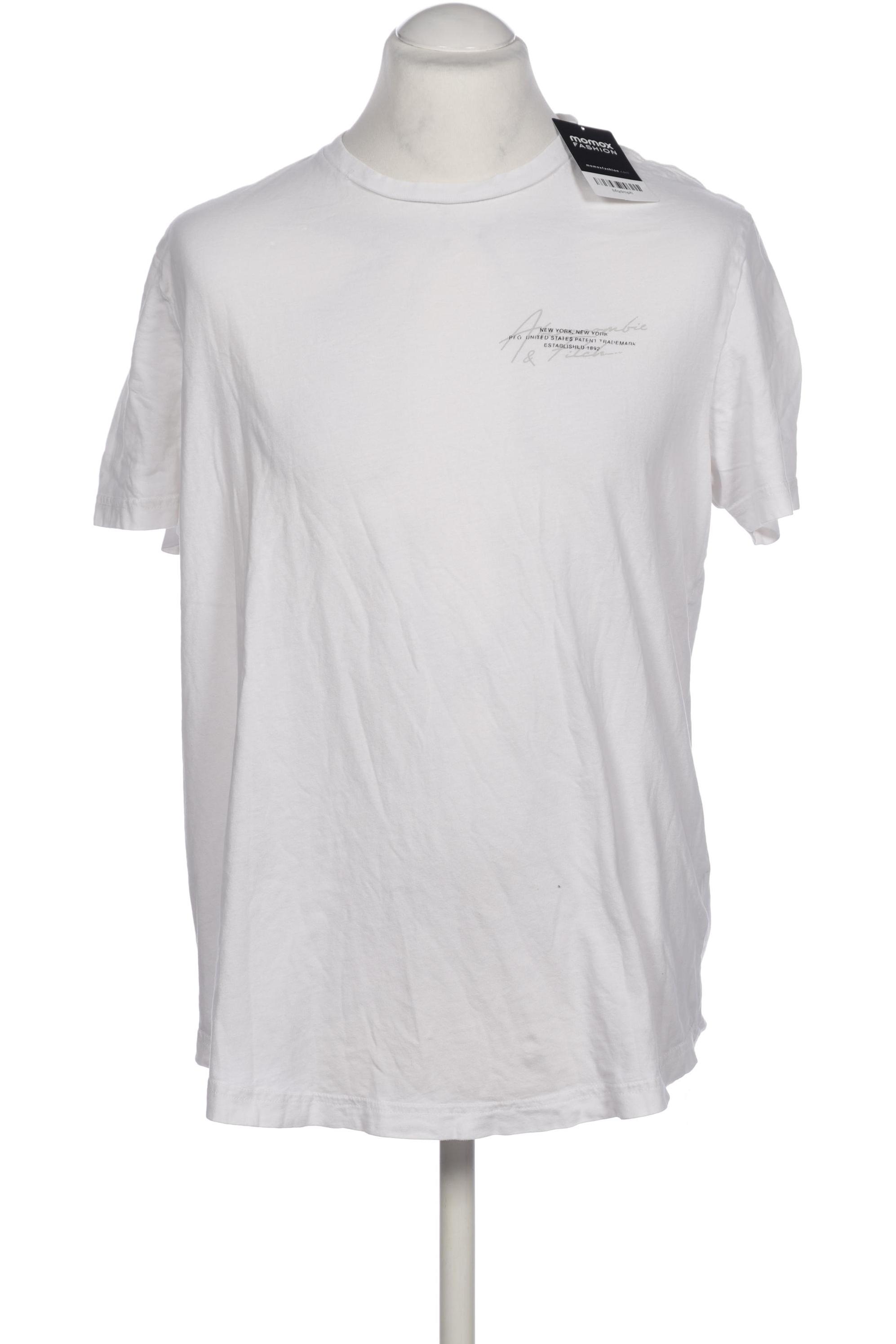 

Abercrombie & Fitch Herren T-Shirt, cremeweiß, Gr. 54