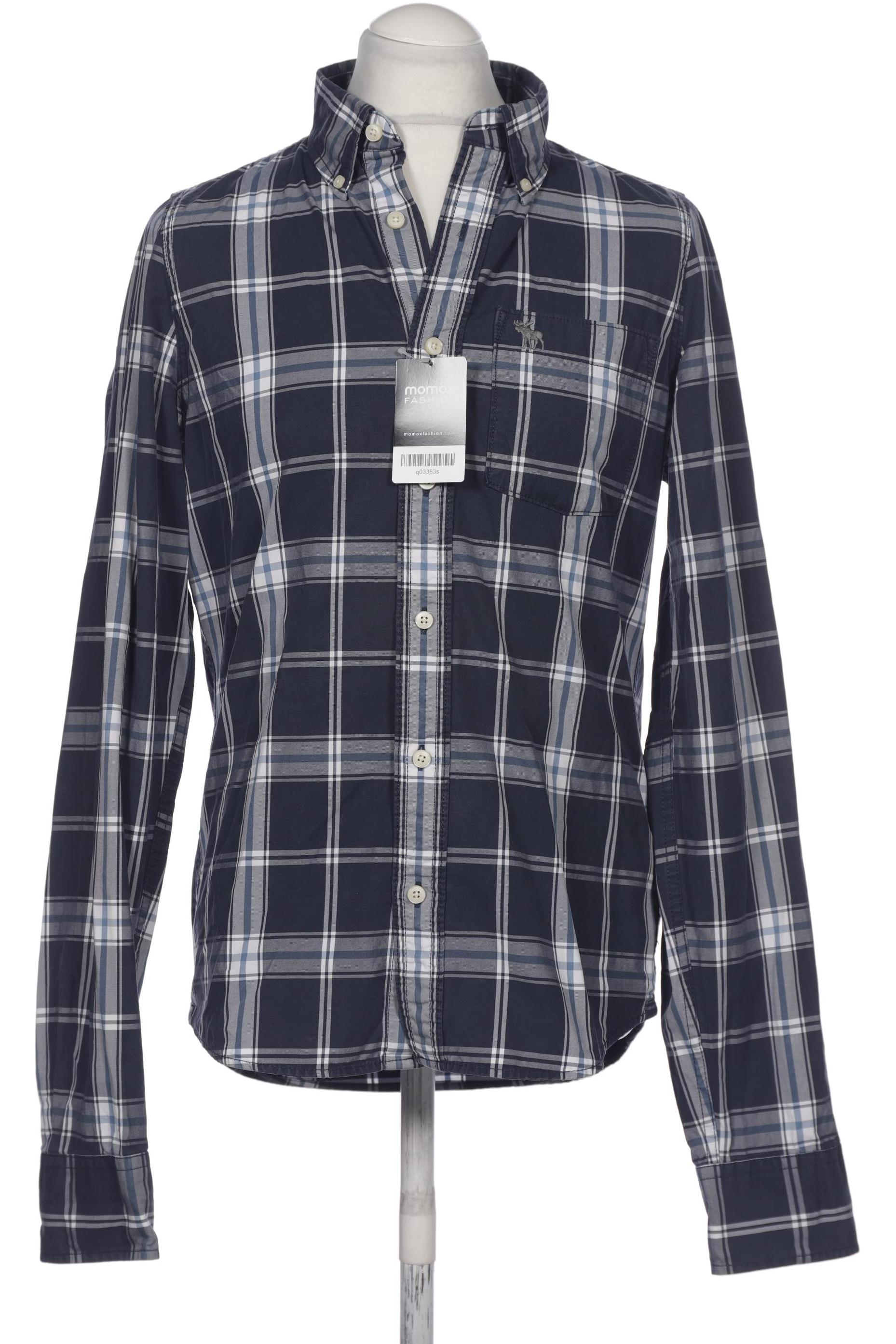 

Abercrombie & Fitch Herren Hemd, marineblau