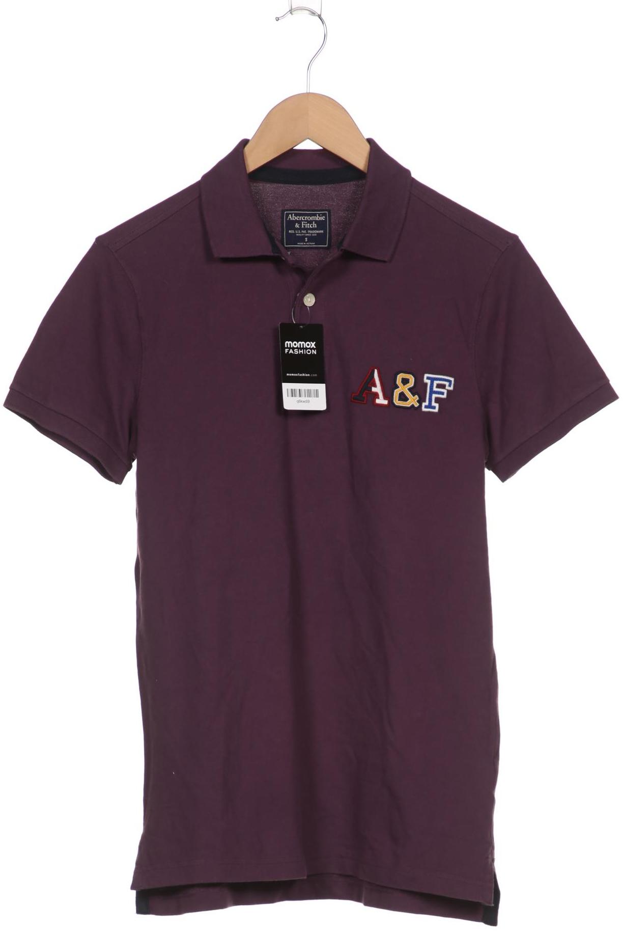 

Abercrombie & Fitch Herren Poloshirt, flieder