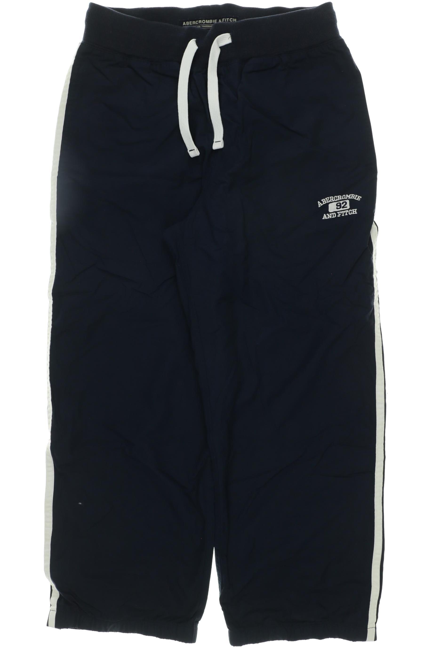 

Abercrombie & Fitch Herren Stoffhose, marineblau, Gr. 0