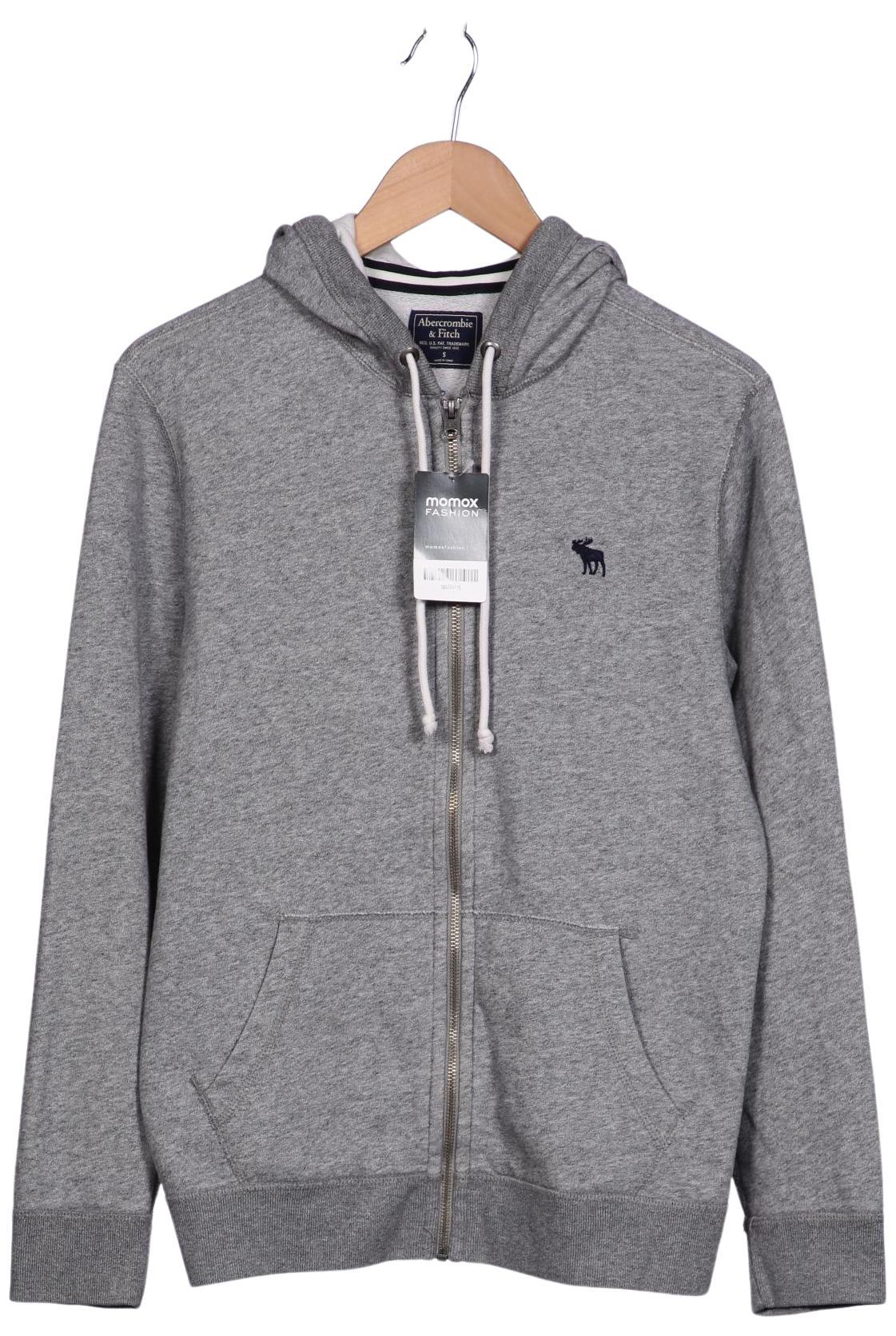 

Abercrombie & Fitch Herren Kapuzenpullover, grau, Gr. 46
