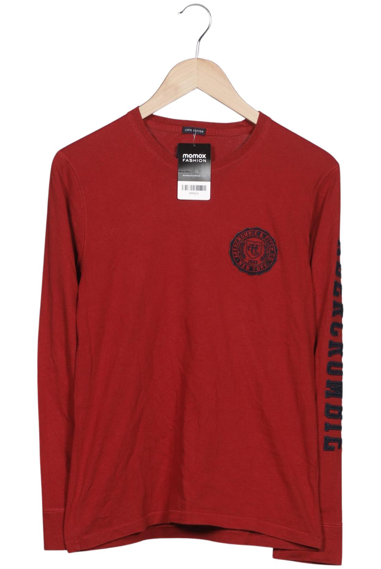 

Abercrombie & Fitch Herren Langarmshirt, rot, Gr. 44