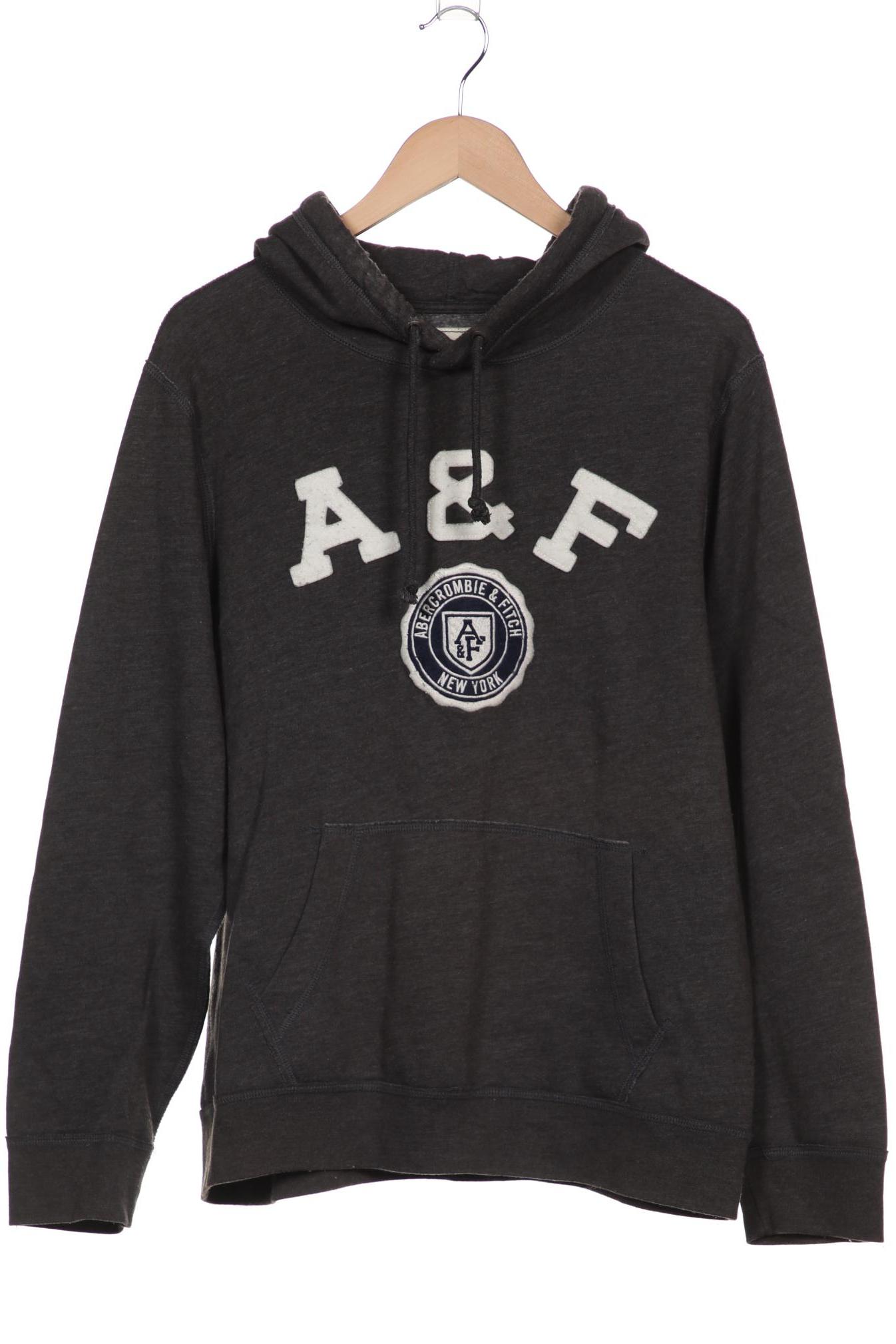 

Abercrombie & Fitch Herren Kapuzenpullover, grau