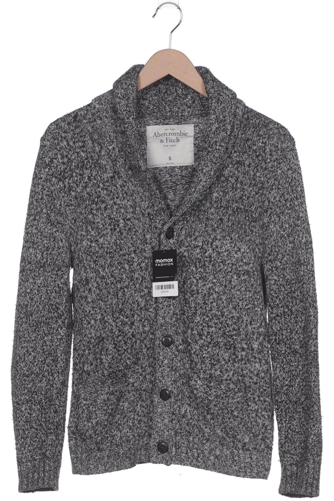 

Abercrombie & Fitch Herren Strickjacke, grau, Gr. 46