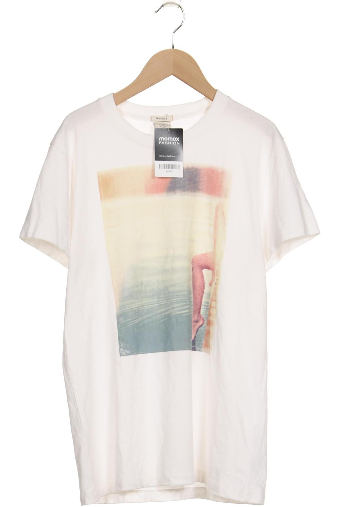 

Abercrombie & Fitch Herren T-Shirt, cremeweiß, Gr. 46