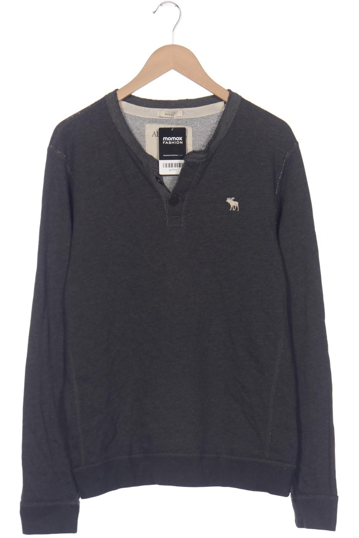 

Abercrombie & Fitch Herren Langarmshirt, grau, Gr. 52