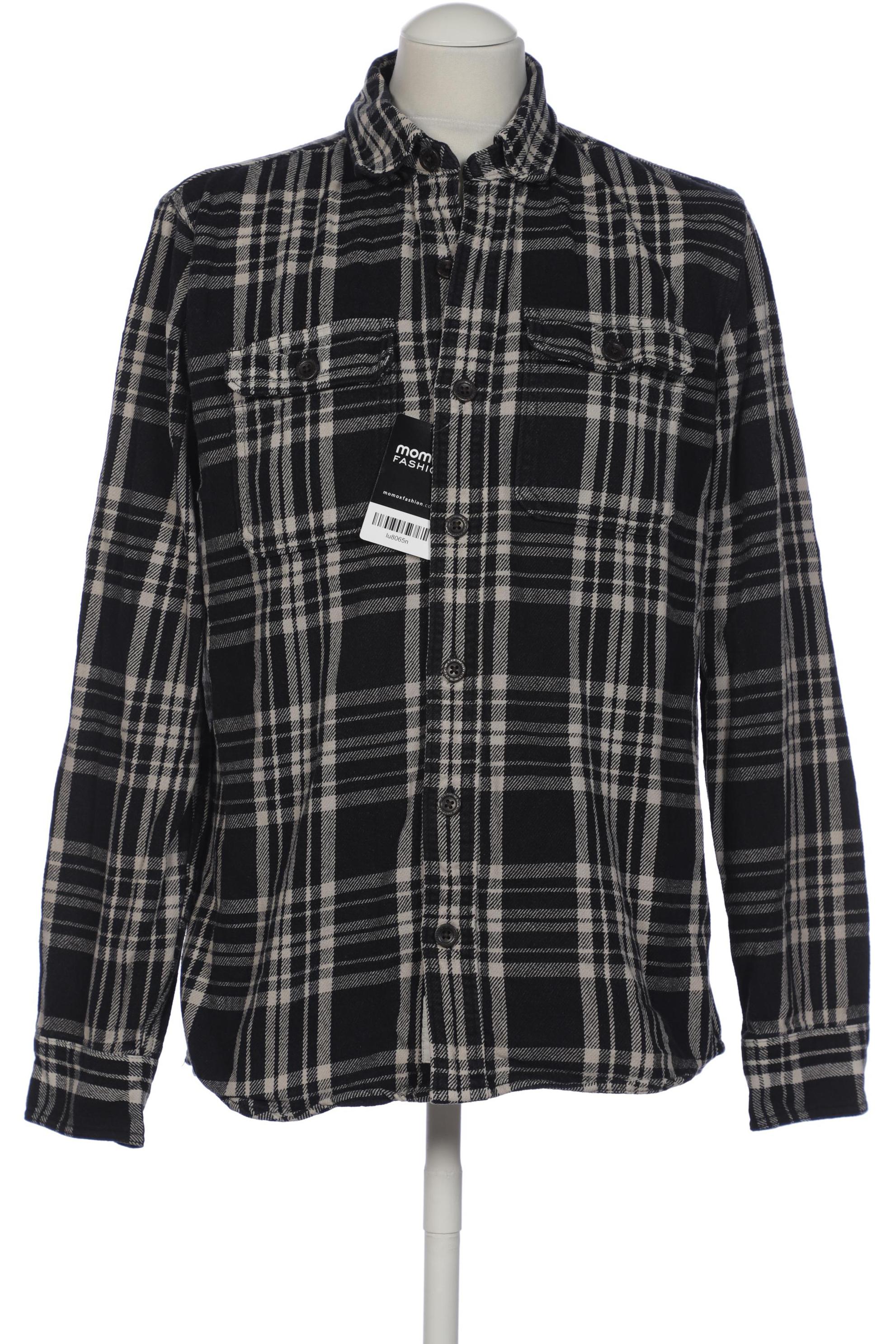 

Abercrombie & Fitch Herren Hemd, schwarz, Gr. 48