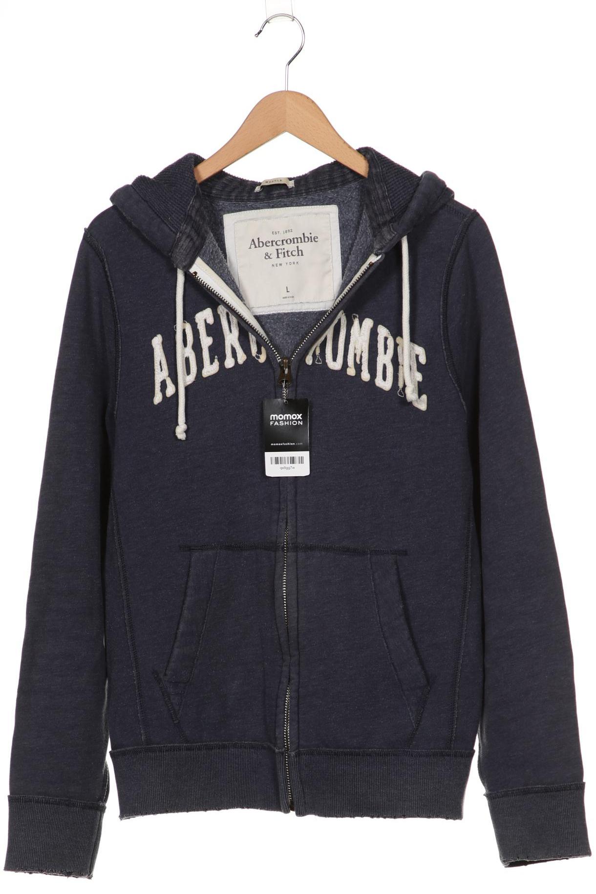 

Abercrombie & Fitch Herren Kapuzenpullover, marineblau