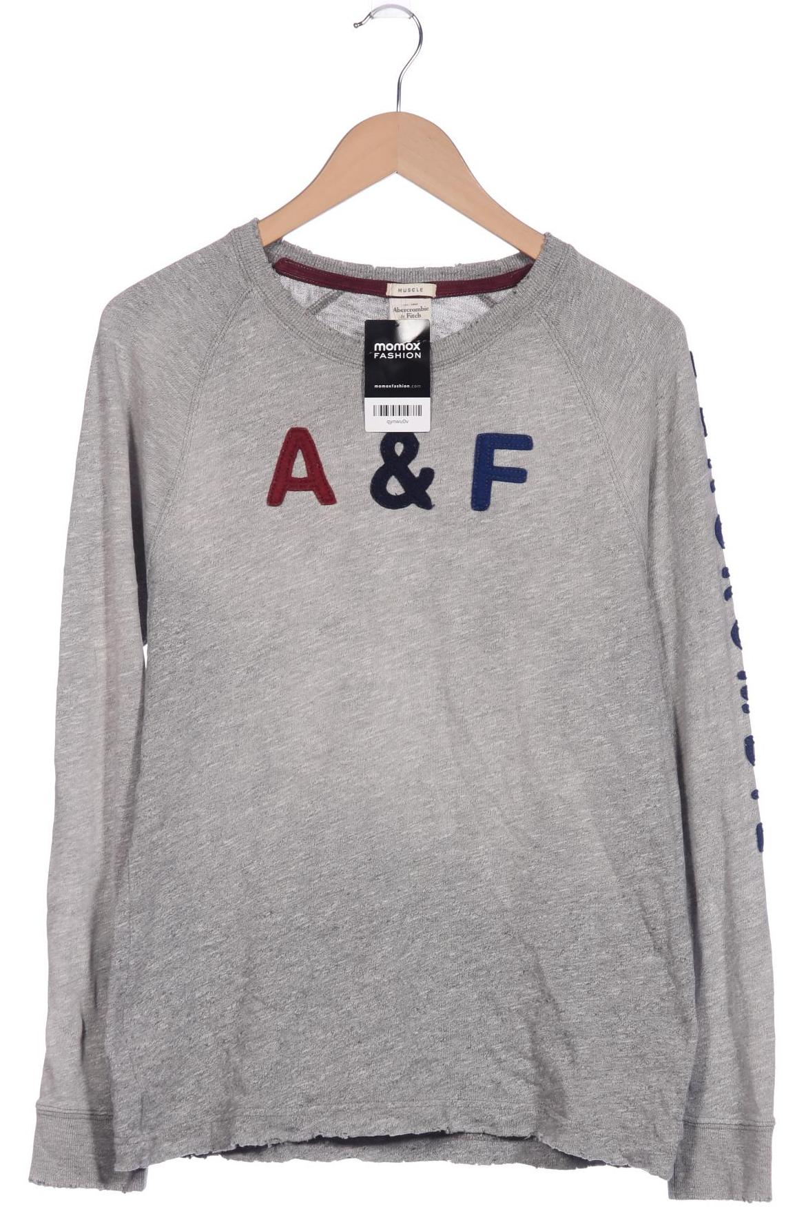 

Abercrombie & Fitch Herren Sweatshirt, grau, Gr. 46