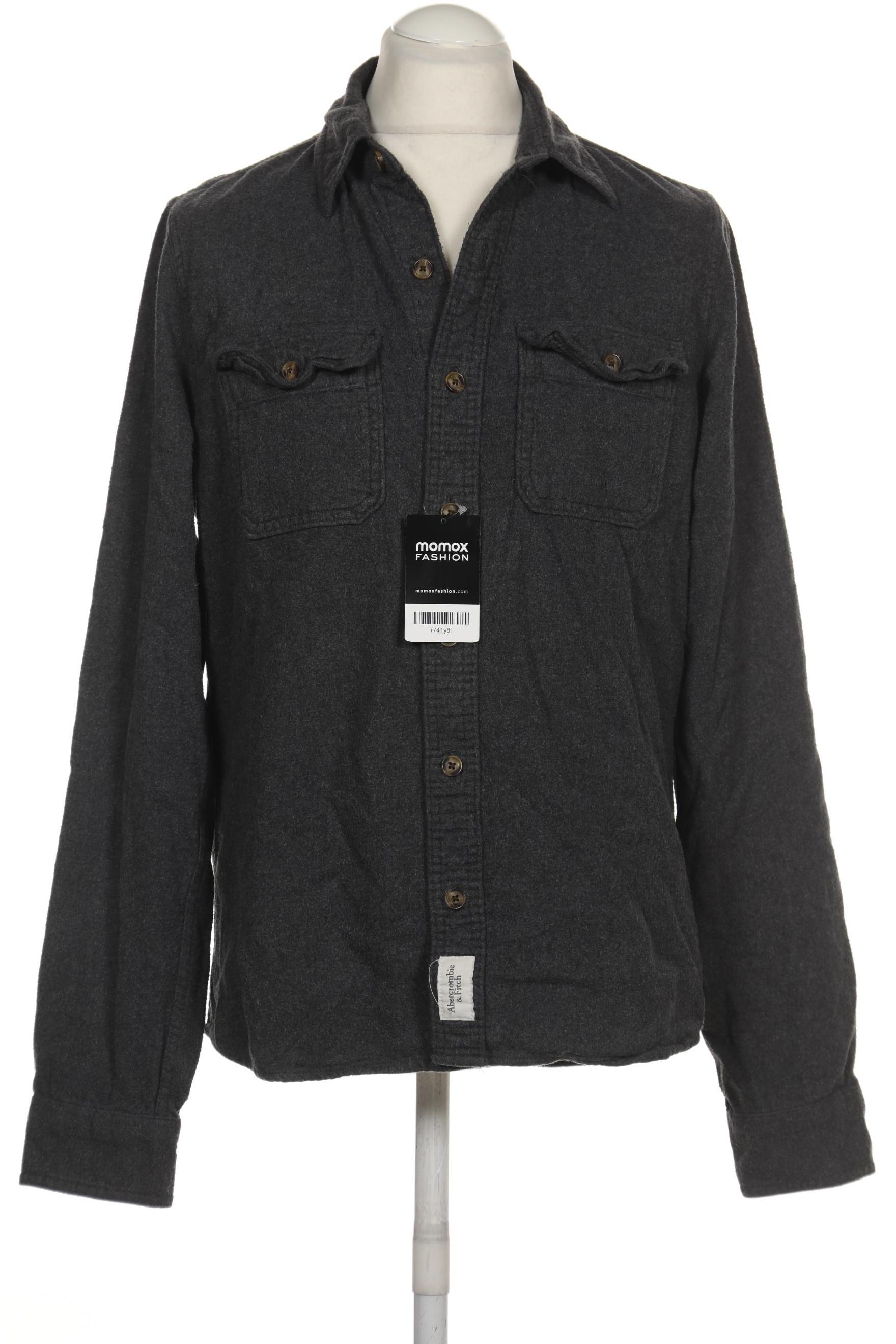 

Abercrombie & Fitch Herren Hemd, grau