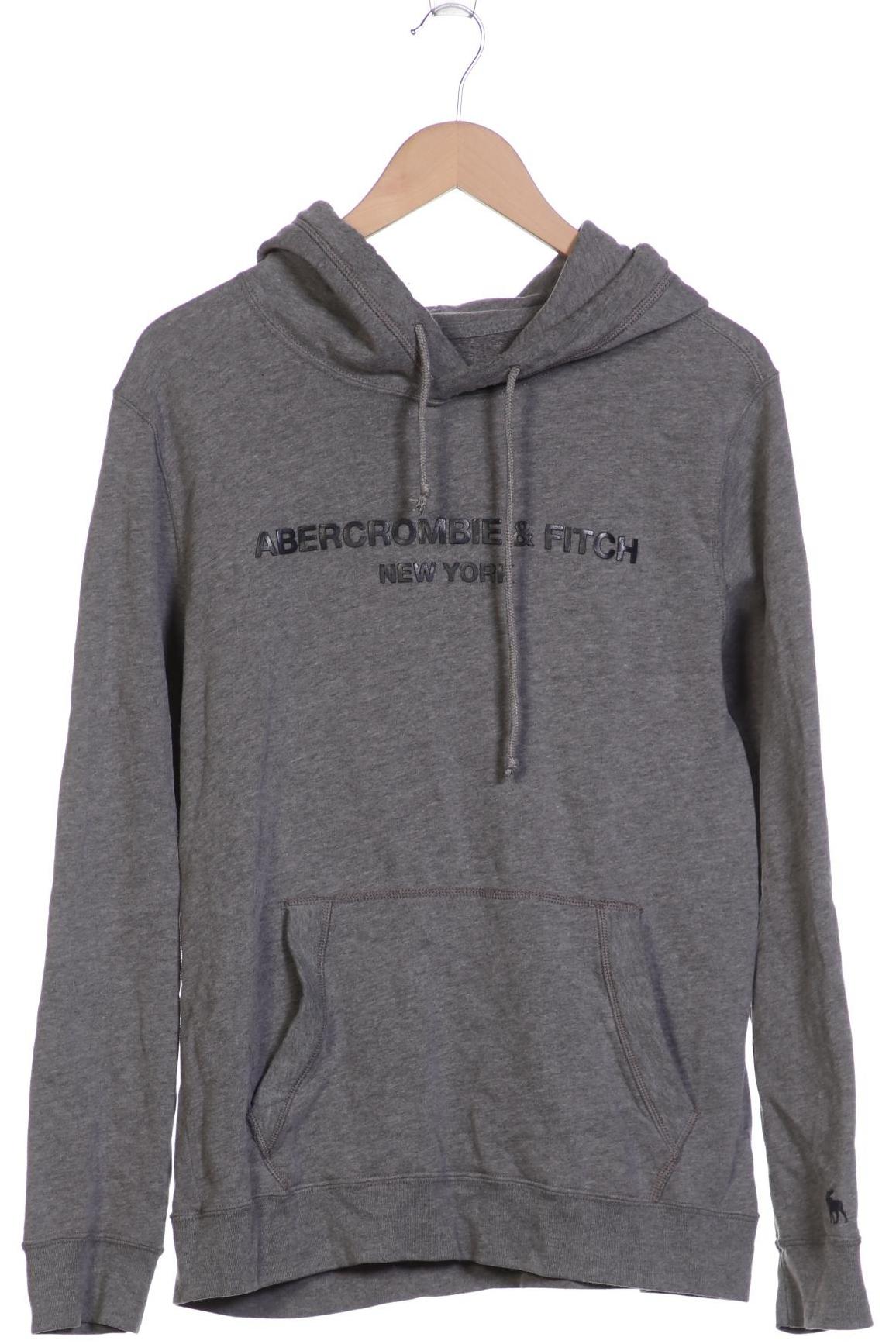 

Abercrombie & Fitch Herren Kapuzenpullover, grau