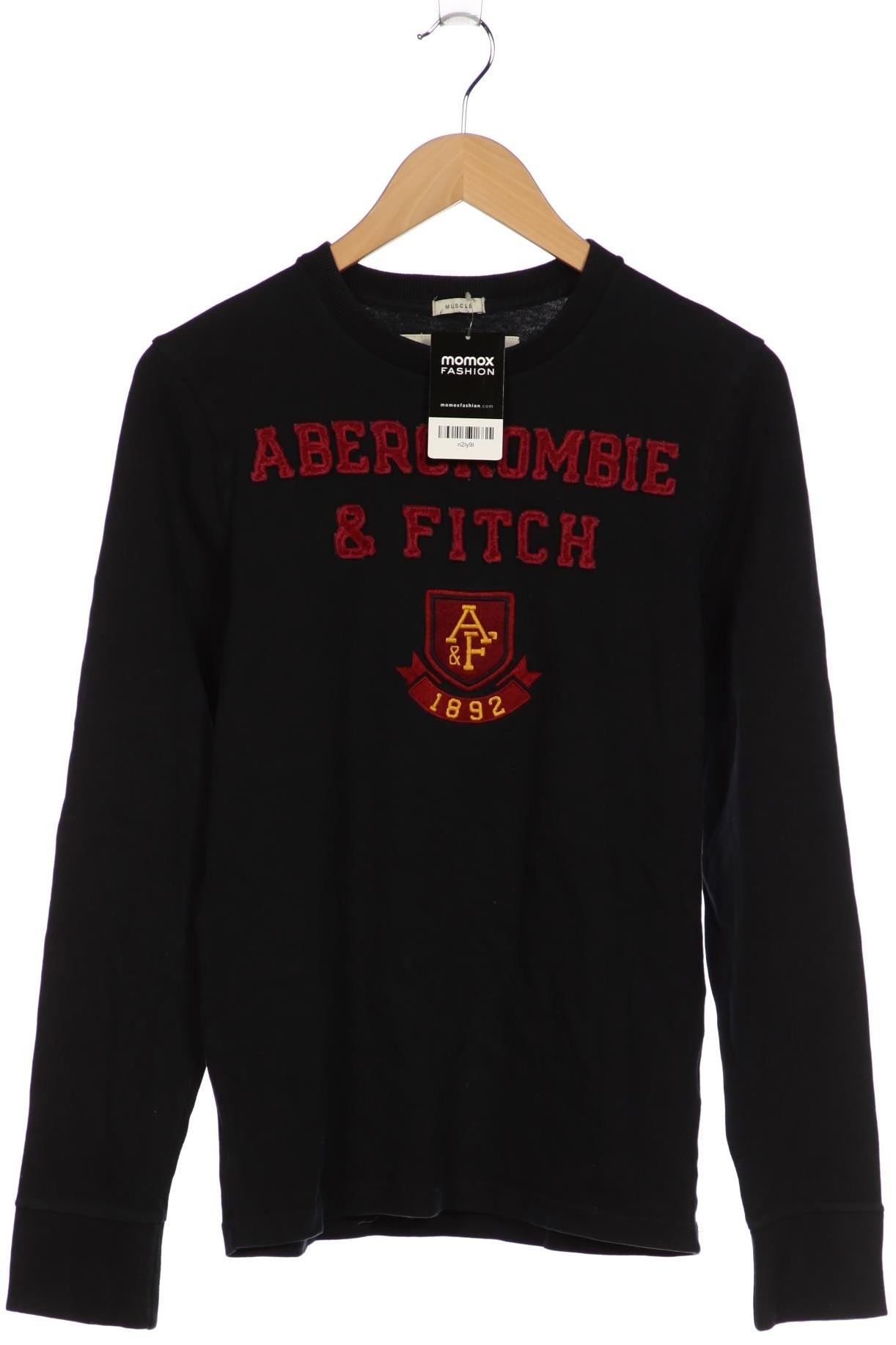

Abercrombie & Fitch Herren Langarmshirt, marineblau, Gr. 46
