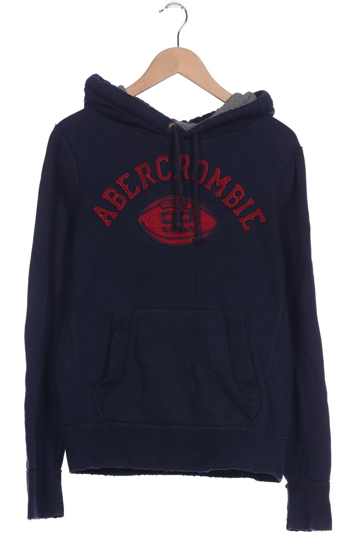 

Abercrombie & Fitch Herren Kapuzenpullover, marineblau, Gr. 48