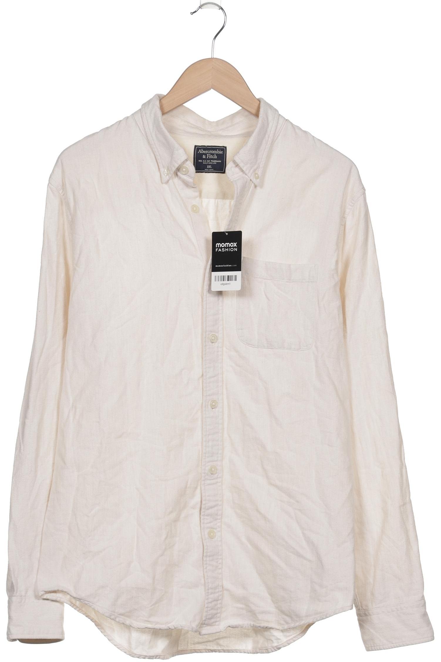 

Abercrombie & Fitch Herren Hemd, cremeweiß, Gr. 56