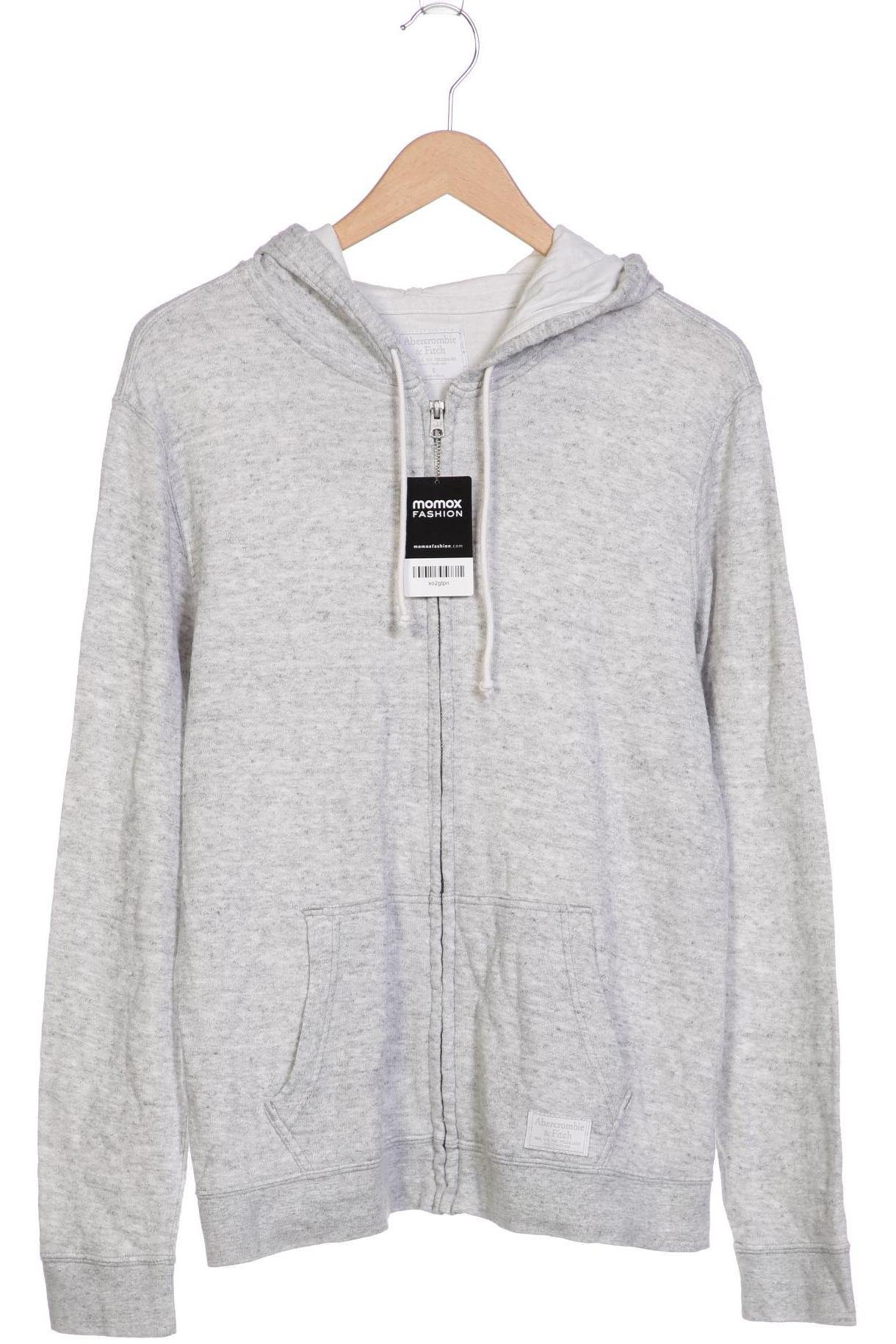 

Abercrombie & Fitch Herren Kapuzenpullover, grau, Gr. 46