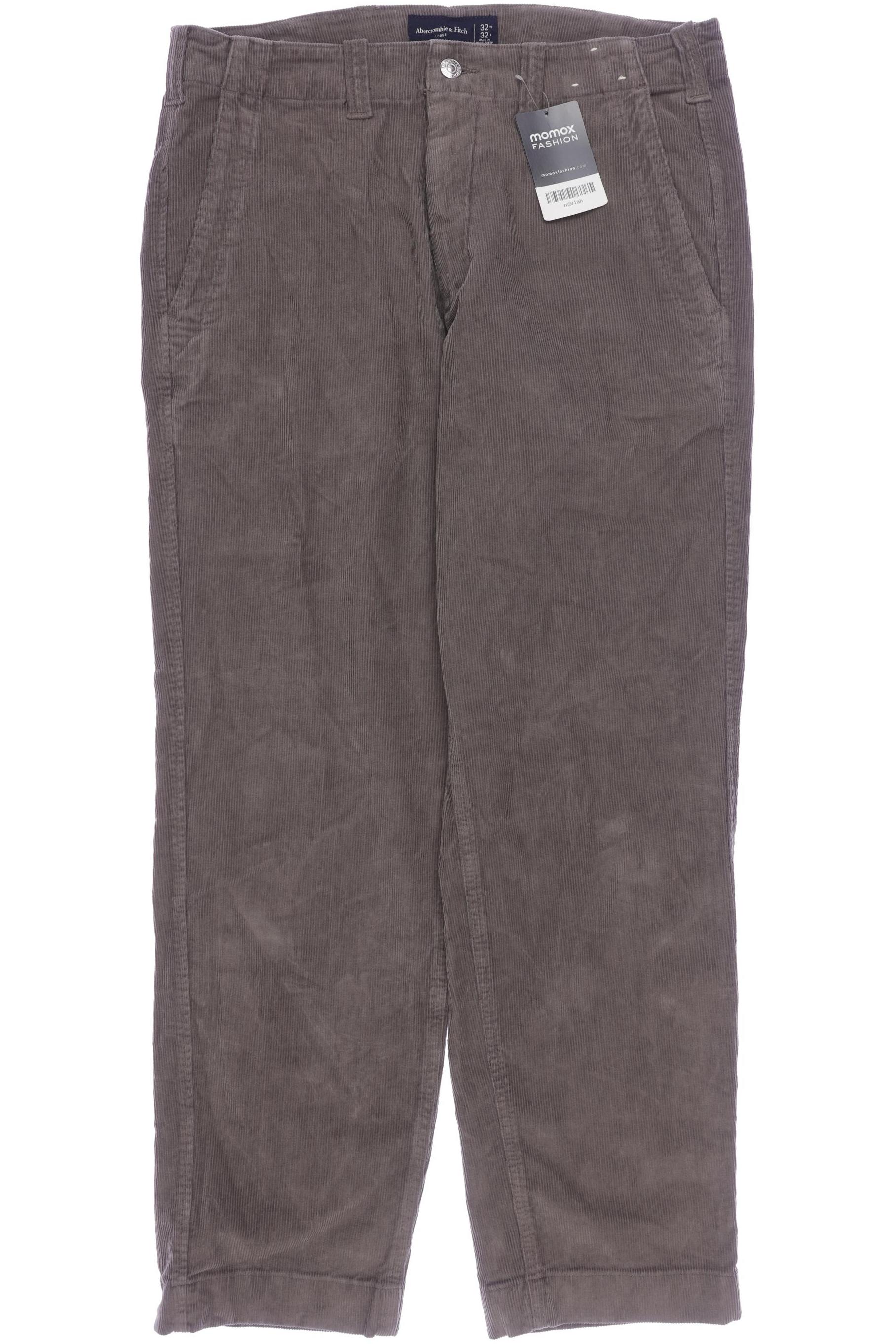 

Abercrombie & Fitch Herren Stoffhose, braun, Gr. 32