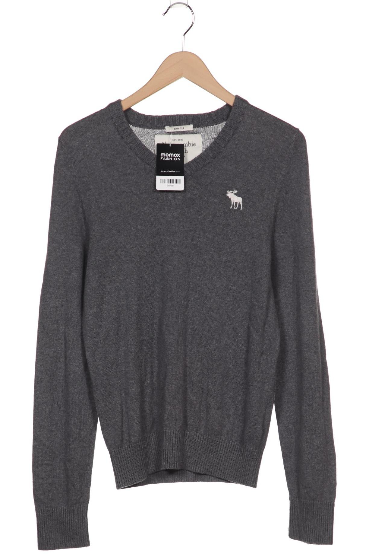 

Abercrombie & Fitch Herren Pullover, grau