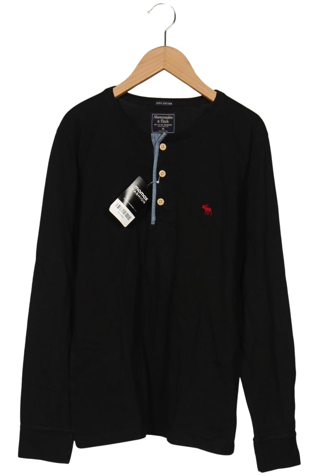 

Abercrombie & Fitch Herren Langarmshirt, schwarz, Gr. 44