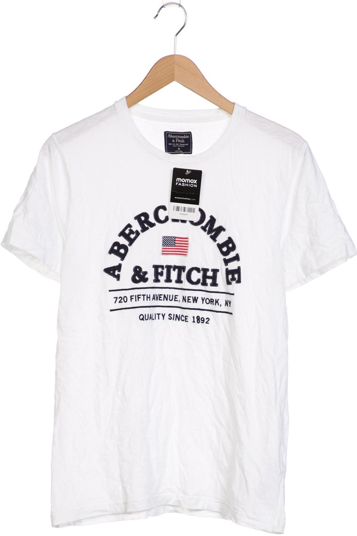 

Abercrombie & Fitch Herren T-Shirt, weiß, Gr. 48