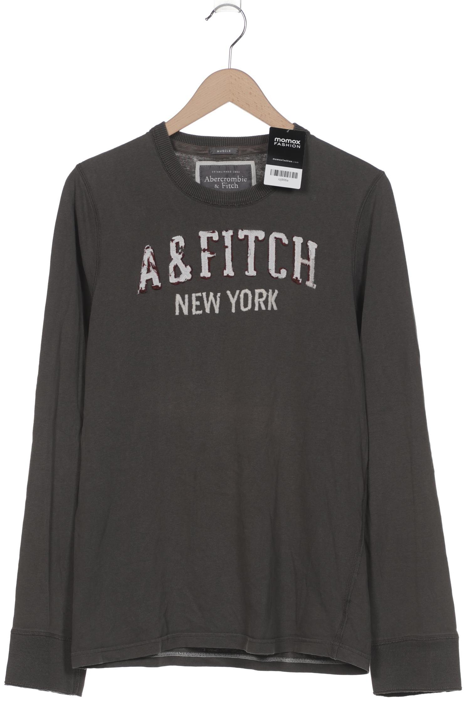 

Abercrombie & Fitch Herren Langarmshirt, grün, Gr. 48